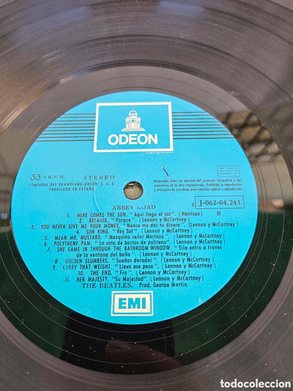 Discos de vinilo: THE BEATLES ABBEY ROAD - Foto 7