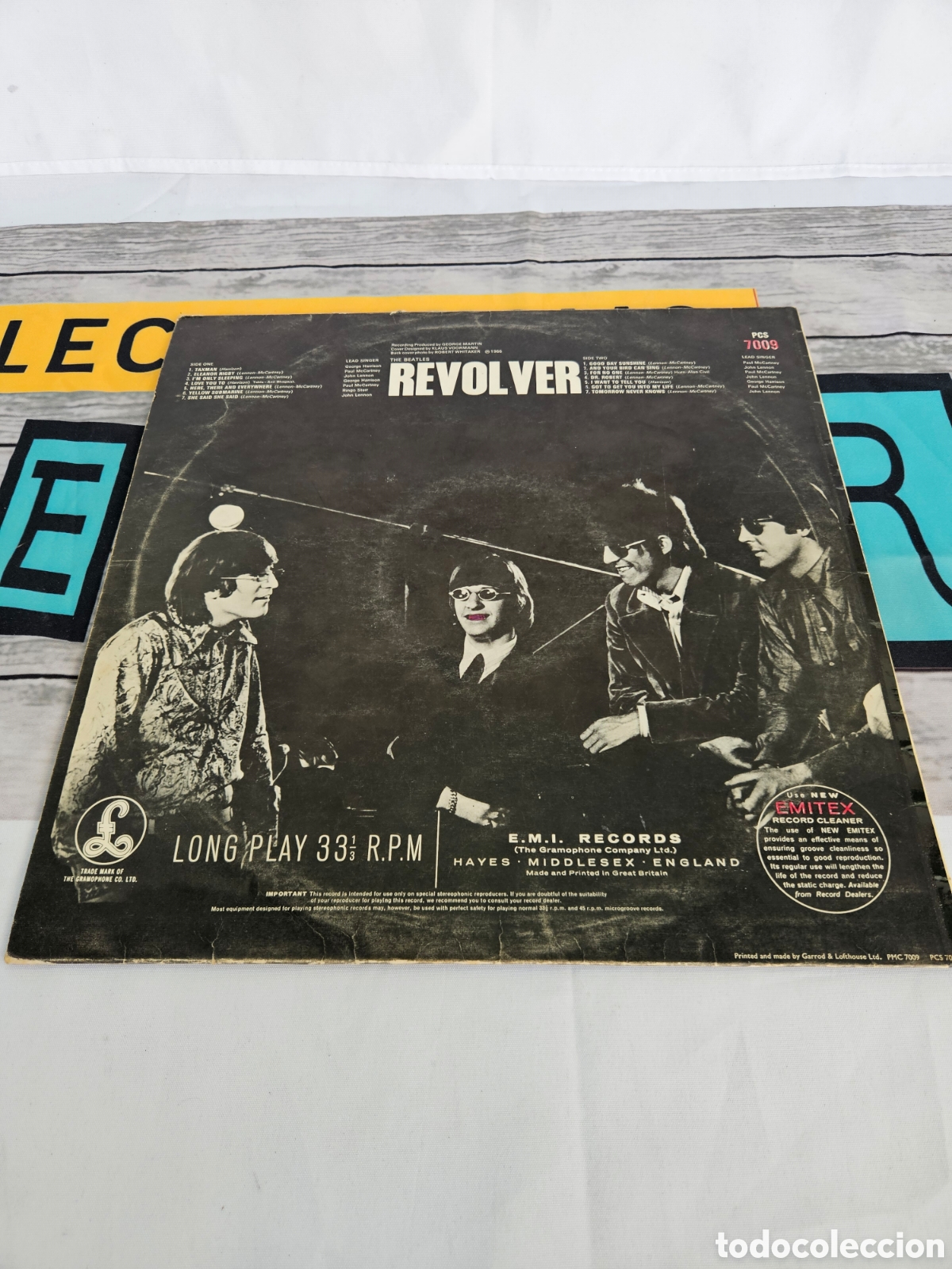 Discos de vinilo: THE BEATLES REVOLVER - Foto 3