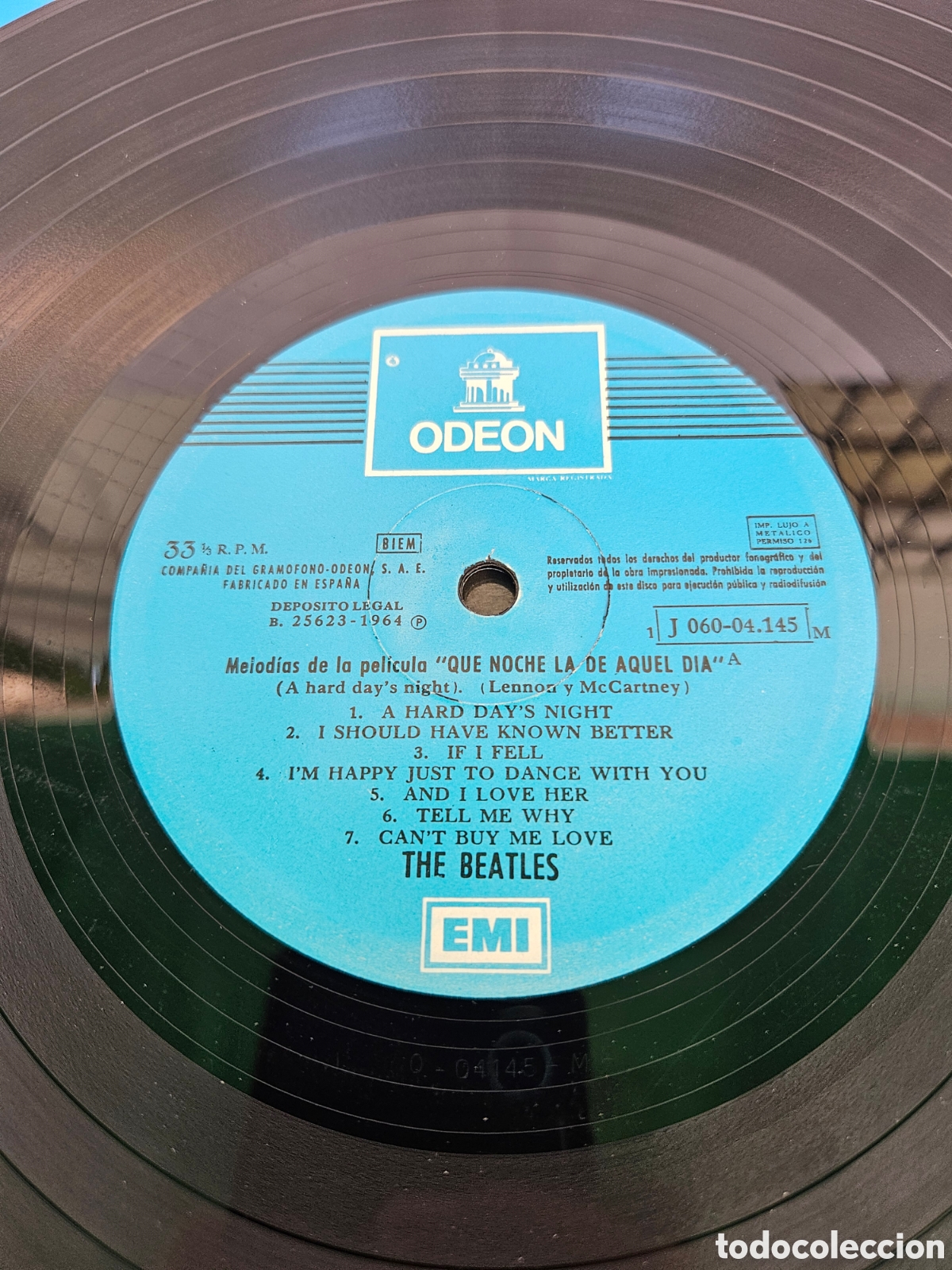 Discos de vinilo: THE BEATLES. QUE NOCHE LA DE AQUEL DIA - Foto 6