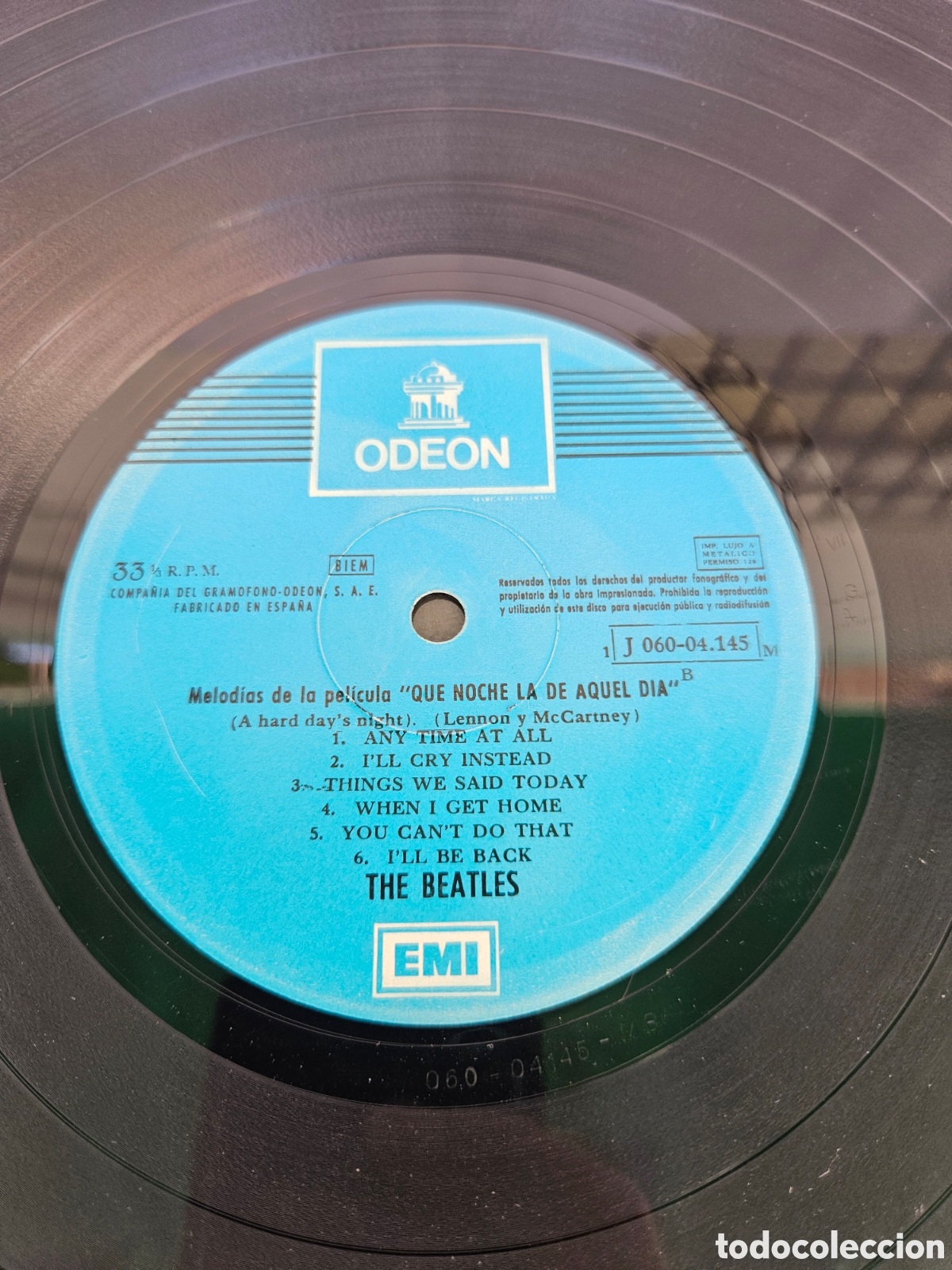 Discos de vinilo: THE BEATLES. QUE NOCHE LA DE AQUEL DIA - Foto 8