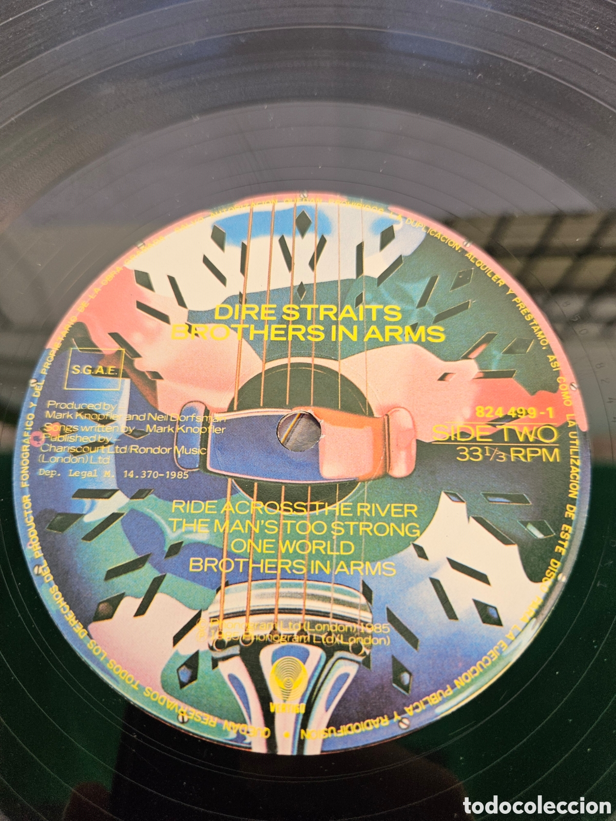 Discos de vinilo: DIRE STRAITS. BROTHERS IN ARMS - Foto 5