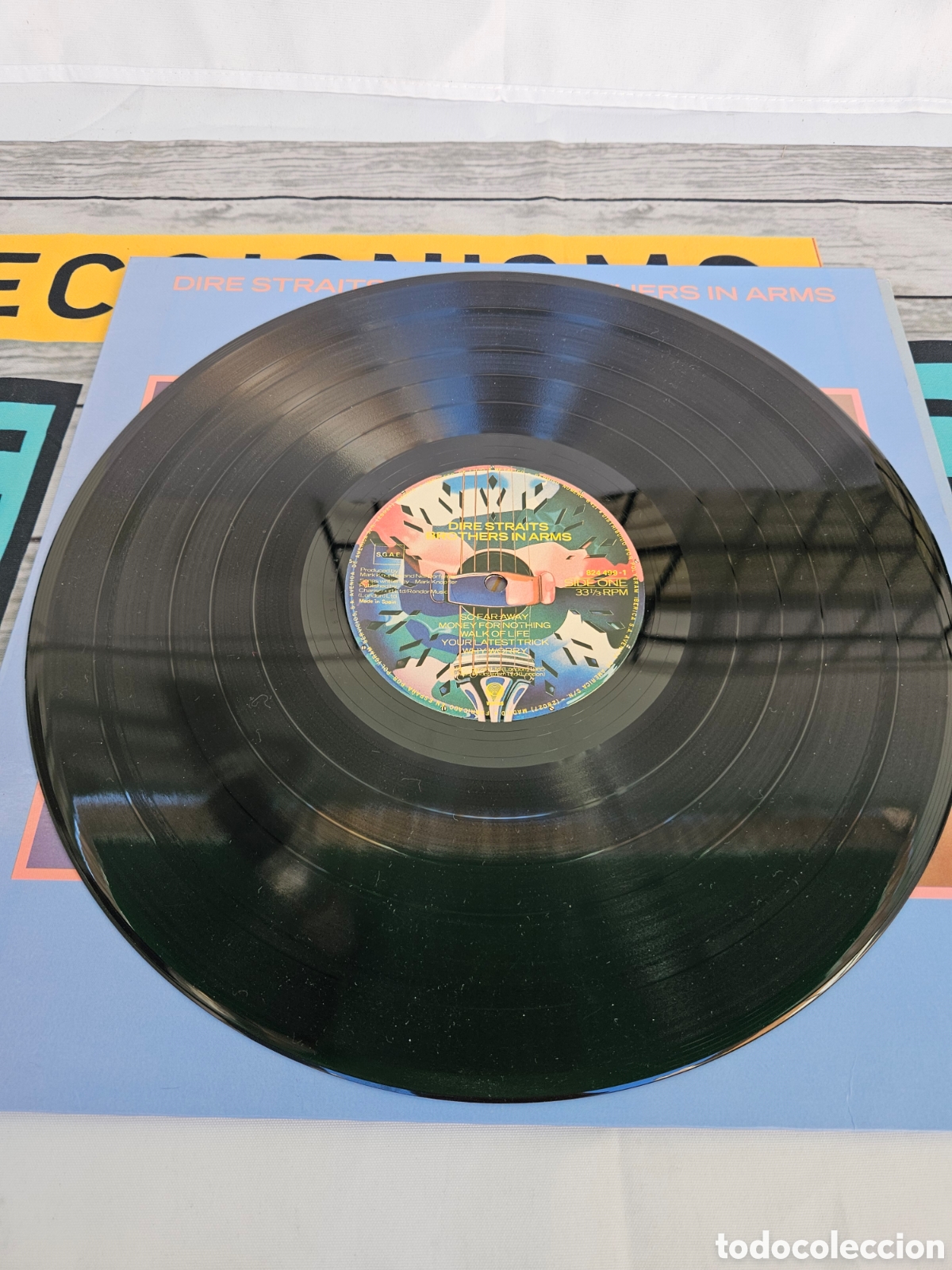 Discos de vinilo: DIRE STRAITS. BROTHERS IN ARMS - Foto 6