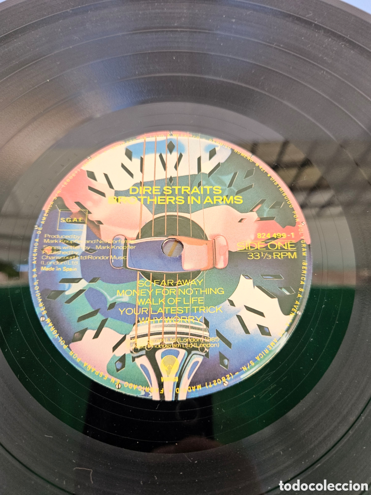 Discos de vinilo: DIRE STRAITS. BROTHERS IN ARMS - Foto 7