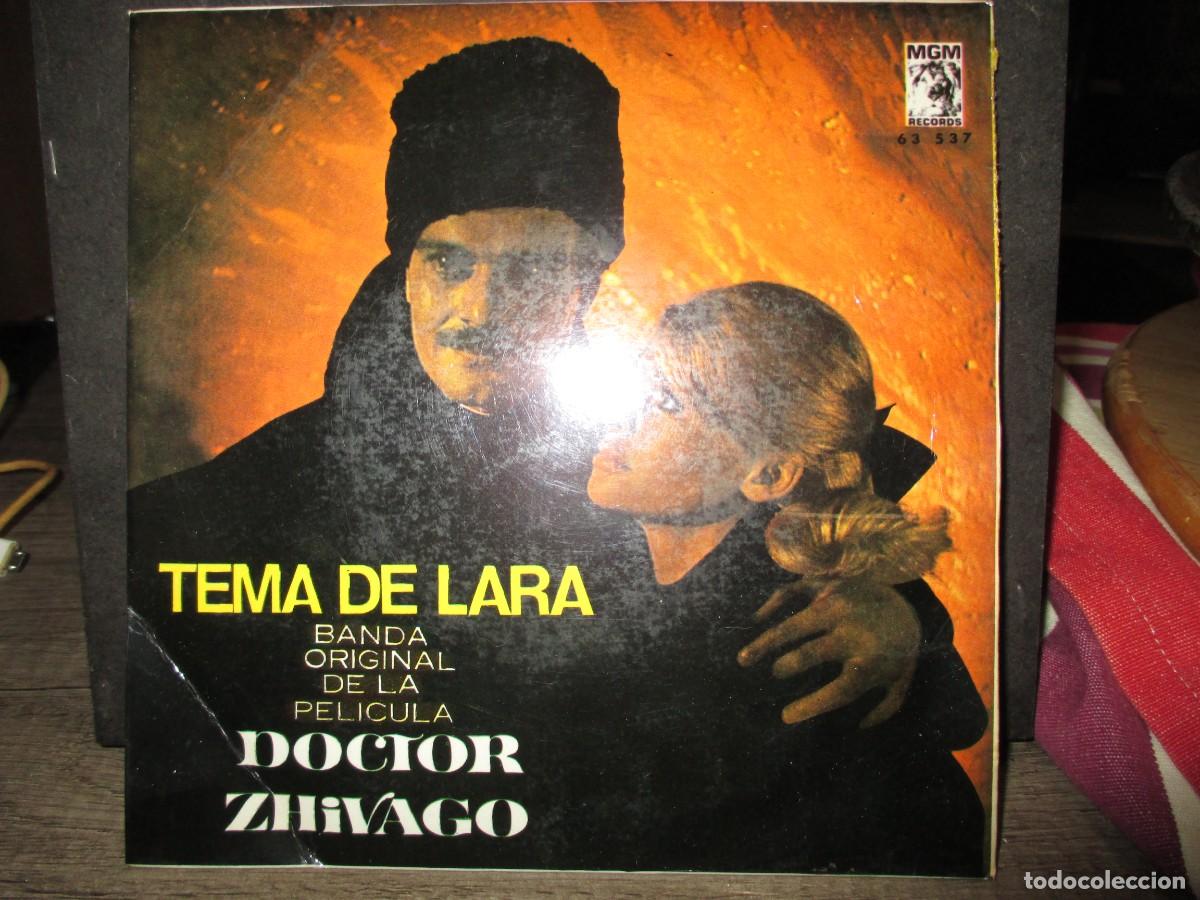 Discos de vinilo: 933- Vinilo Single 7&rdquo; Maurice Jarre - Tema de Lara / BSO Doctor Zhivago (MGM 1966) - Muy Buen Estado