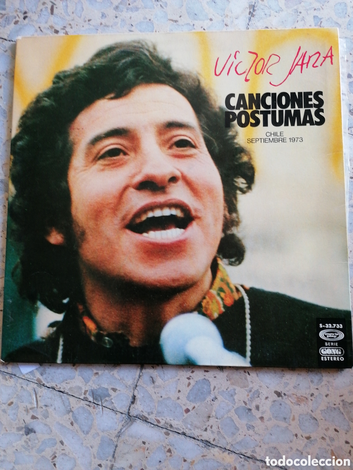 Discos de vinilo: LP VICTOR JARA CANCIONES POSTUMAS 1976 ESPA&Ntilde;A PORTADA DOBLE EX