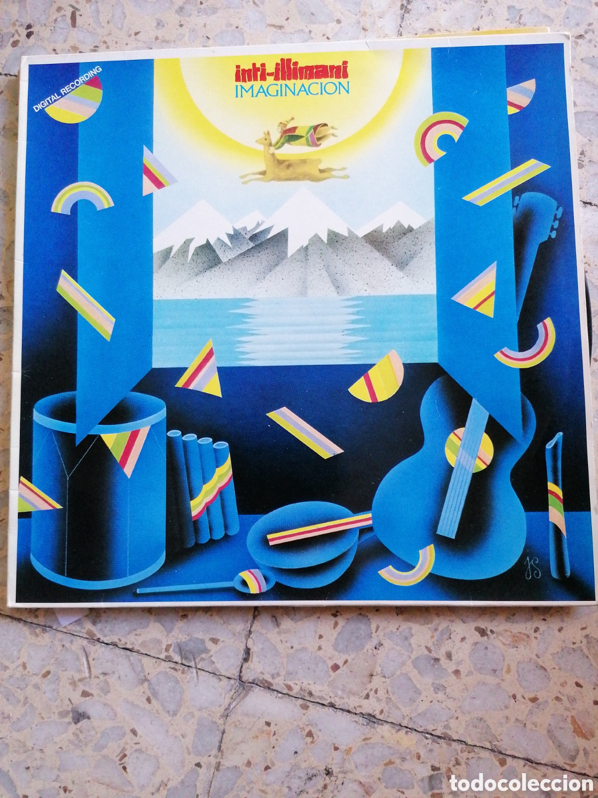Discos de vinilo: LP INTI ILLIMANI IMAGINACION 1984 ITALIA EX