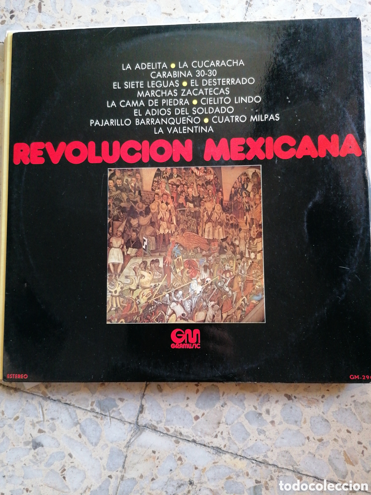 Discos de vinilo: LP REVOLUCION MEXICANA ANTONIO BRIBIESCA 1974 ESPA&Ntilde;A EX