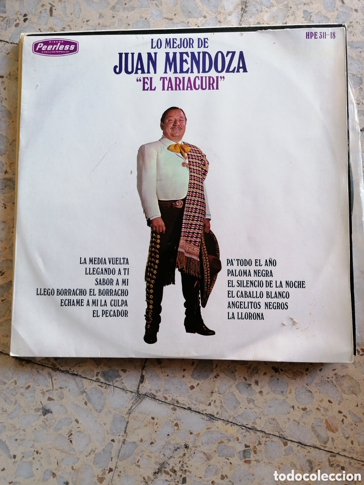 Discos de vinilo: LP JUAN MENDOZA EL TAIRACURI LO MEJOR 1969 ESPA&Ntilde;A