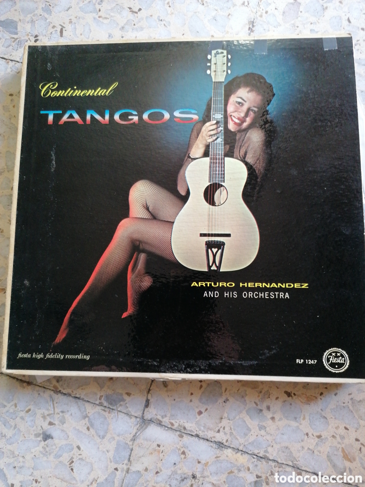 Discos de vinilo: LP ARTURO HERNANDEZ CONTINENTAL TANGOS 1959 USA EX