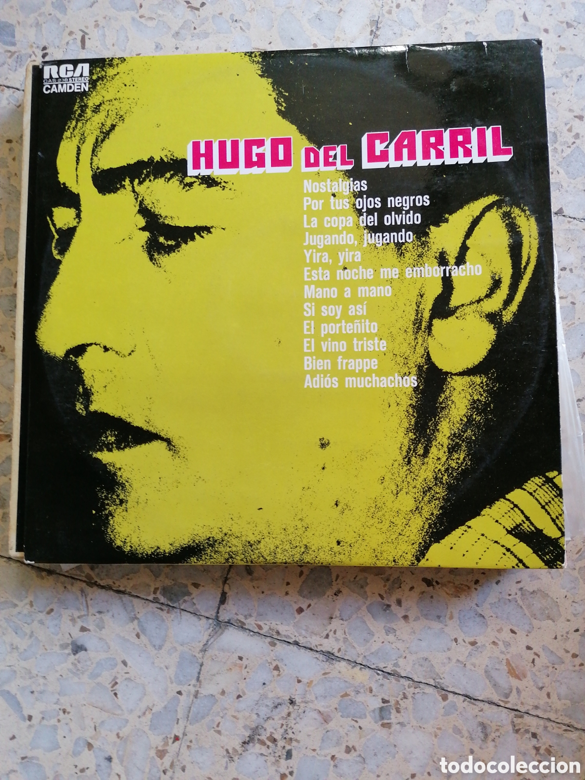 Discos de vinilo: LP HUGO DEL CARRIL NOSTALGIAS 1972 ESPA&Ntilde;A EX