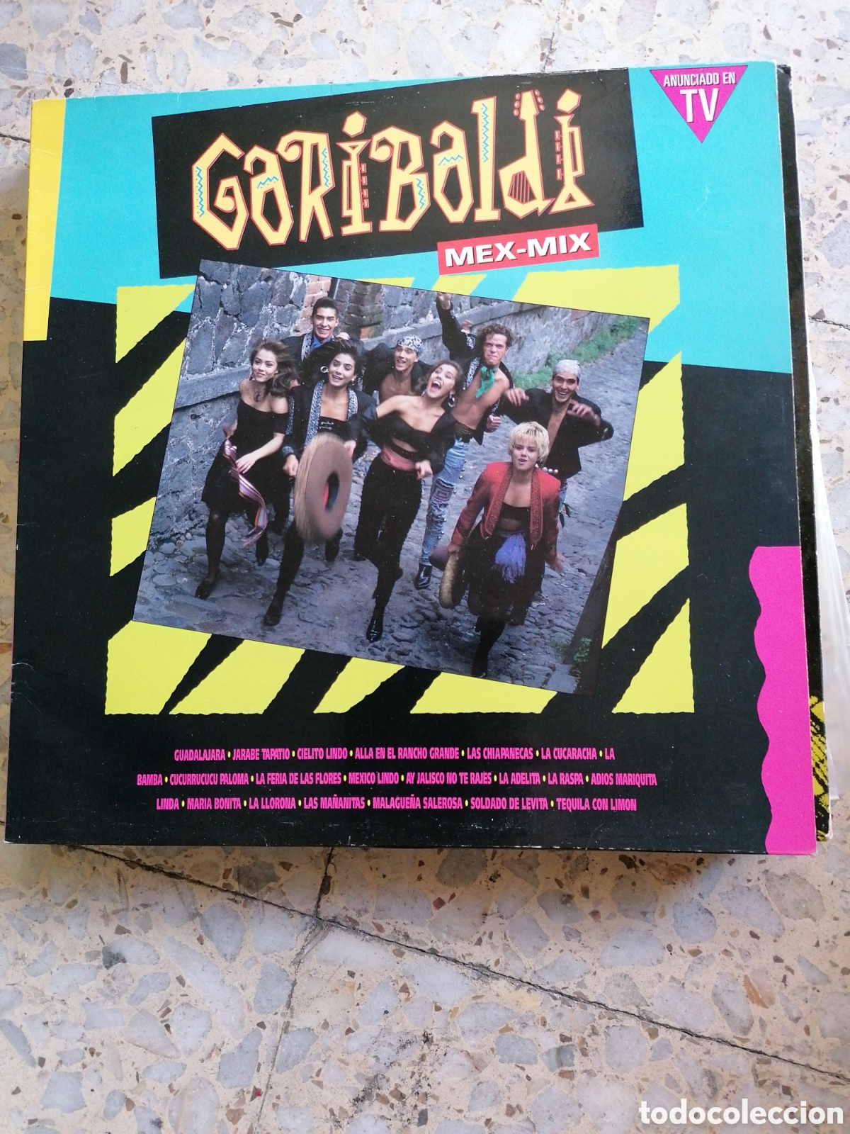 Discos de vinilo: LP GARIBALDI MEX MIX 1990 ESPA&Ntilde;A EX