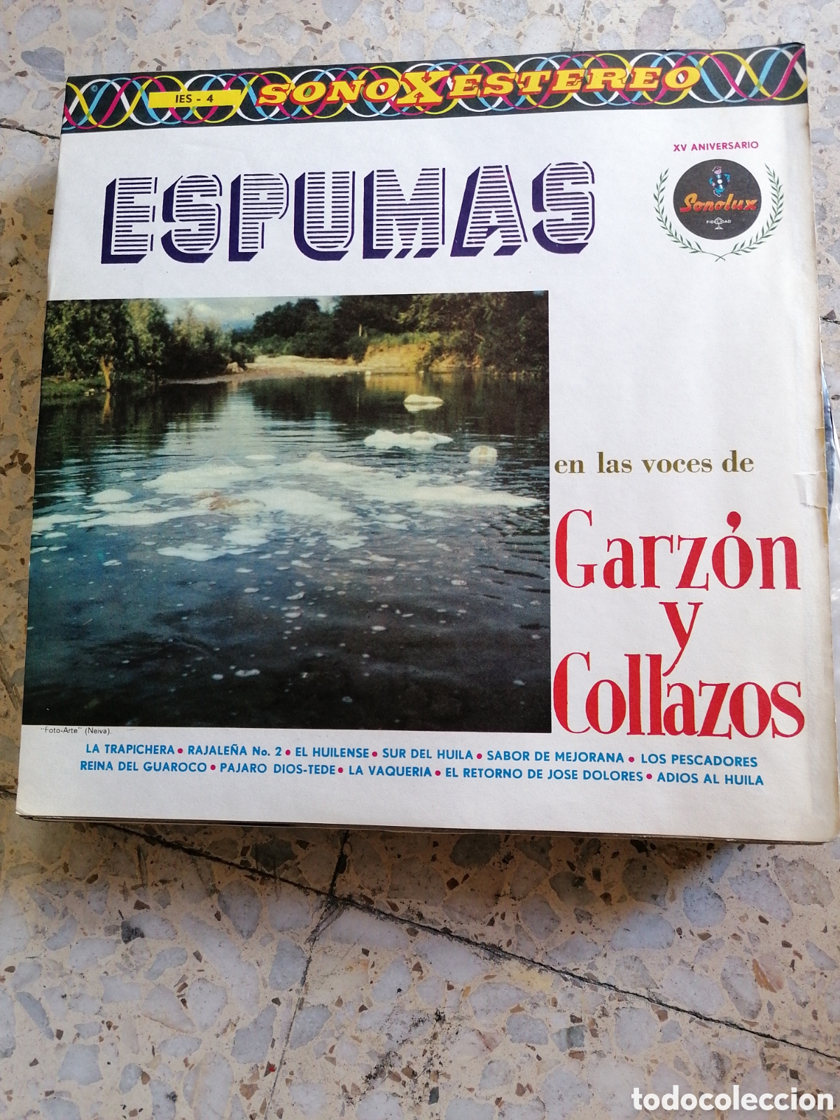 Discos de vinilo: LP GARZON Y COLLAZOS ESPUMAS EDICION COLOMBIA