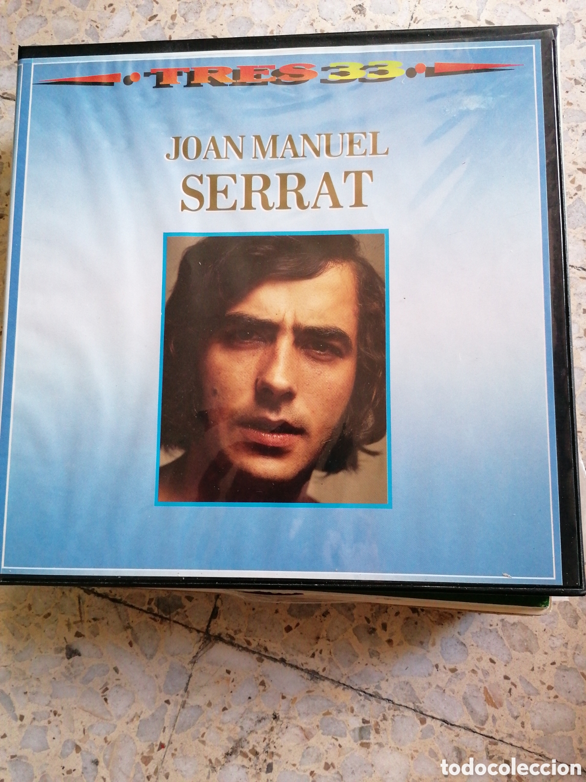 Discos de vinilo: CAJA 3 LP JOAN MANUEL SERRAT TRES 33 ESPA&Ntilde;A 1985 EX