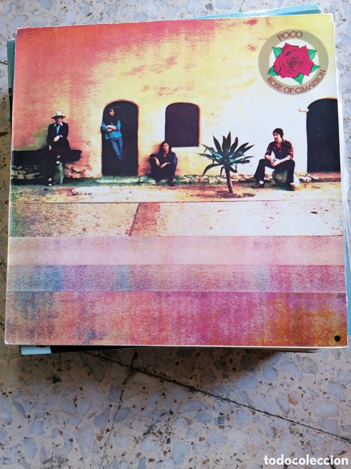 Discos de vinilo: LP POCO ROSE OF CIMARRON 1984 ESPA&Ntilde;A EX