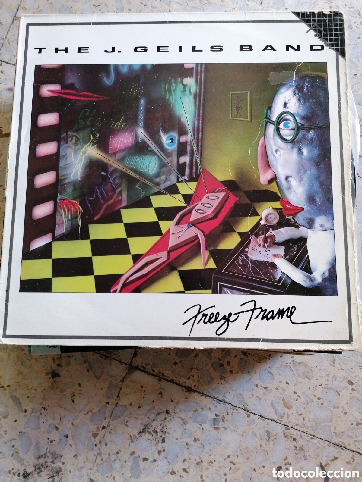 Discos de vinilo: LP THE J GEILS BAND FREEZE FRAME 1986 ESPA&Ntilde;A