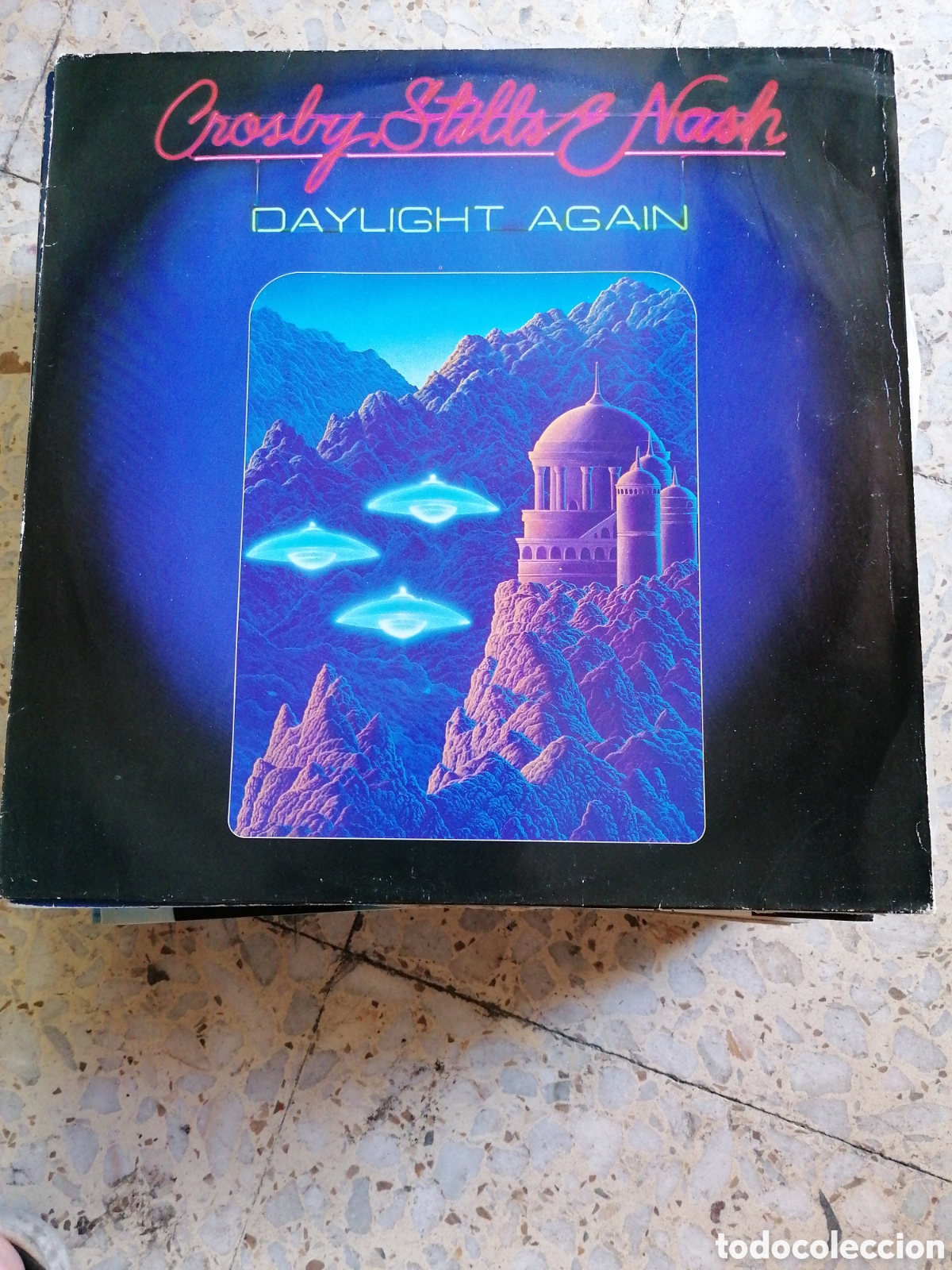 Discos de vinilo: LP CROSBY STILLS NASH DAYLIGHT AGAIN 1982 USA INSERT EX