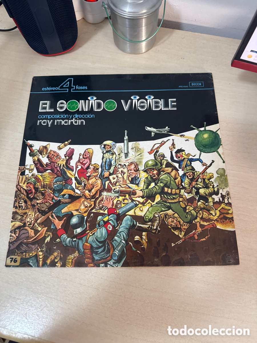 Discos de vinilo: DISCO VINILO RAY MART&Iacute;N EL SONIDO VISIBLE 1965 - Foto 1