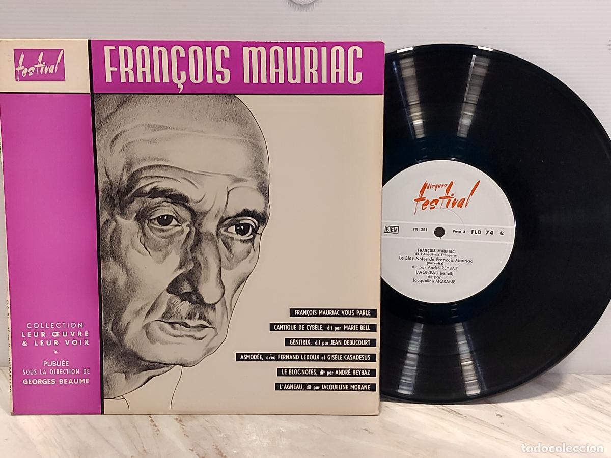 Discos de vinilo: 10 PULGADAS!! | FRAN&Ccedil;OIS MAURIAC | VOUS PARLE | FESTIVAL FLD 74 | FRANCE 1957 | CALIDAD LUJO.****
