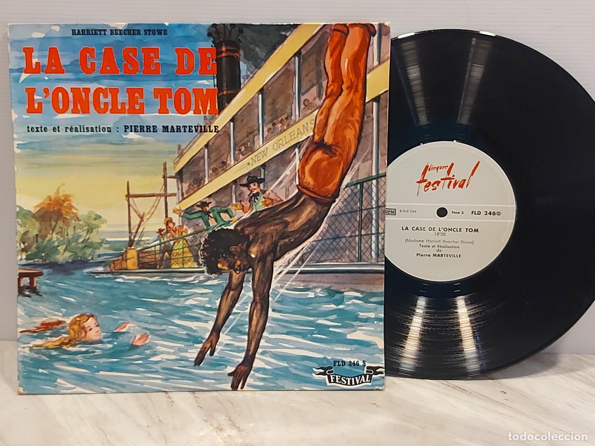 Discos de vinilo: 10 PULGADAS!! | HARRIET BEECHER STOWE | LA CASE DE L'ONCLE TOM | FLD 246 S | MBC.***