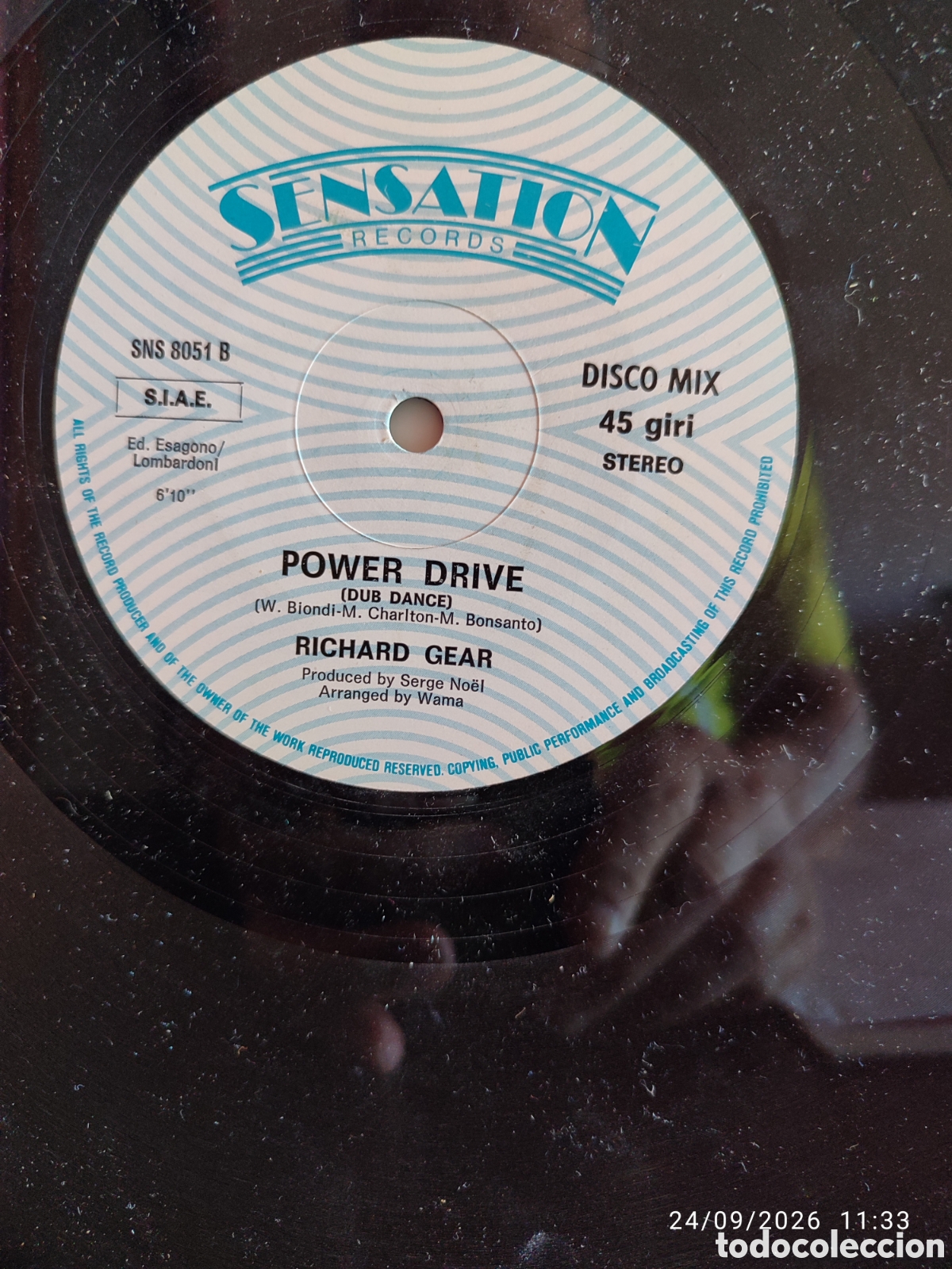 Discos de vinilo: Richard Gear &ndash; Power Drive - Foto 2
