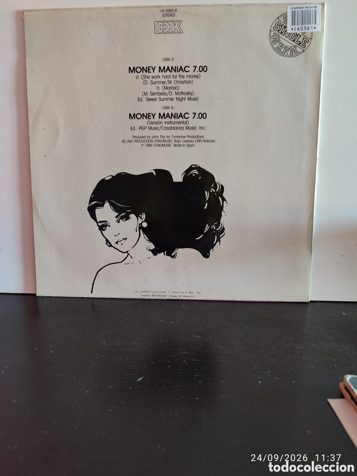 Discos de vinilo: Femme Fatale &ndash; Money Maniac - Foto 2