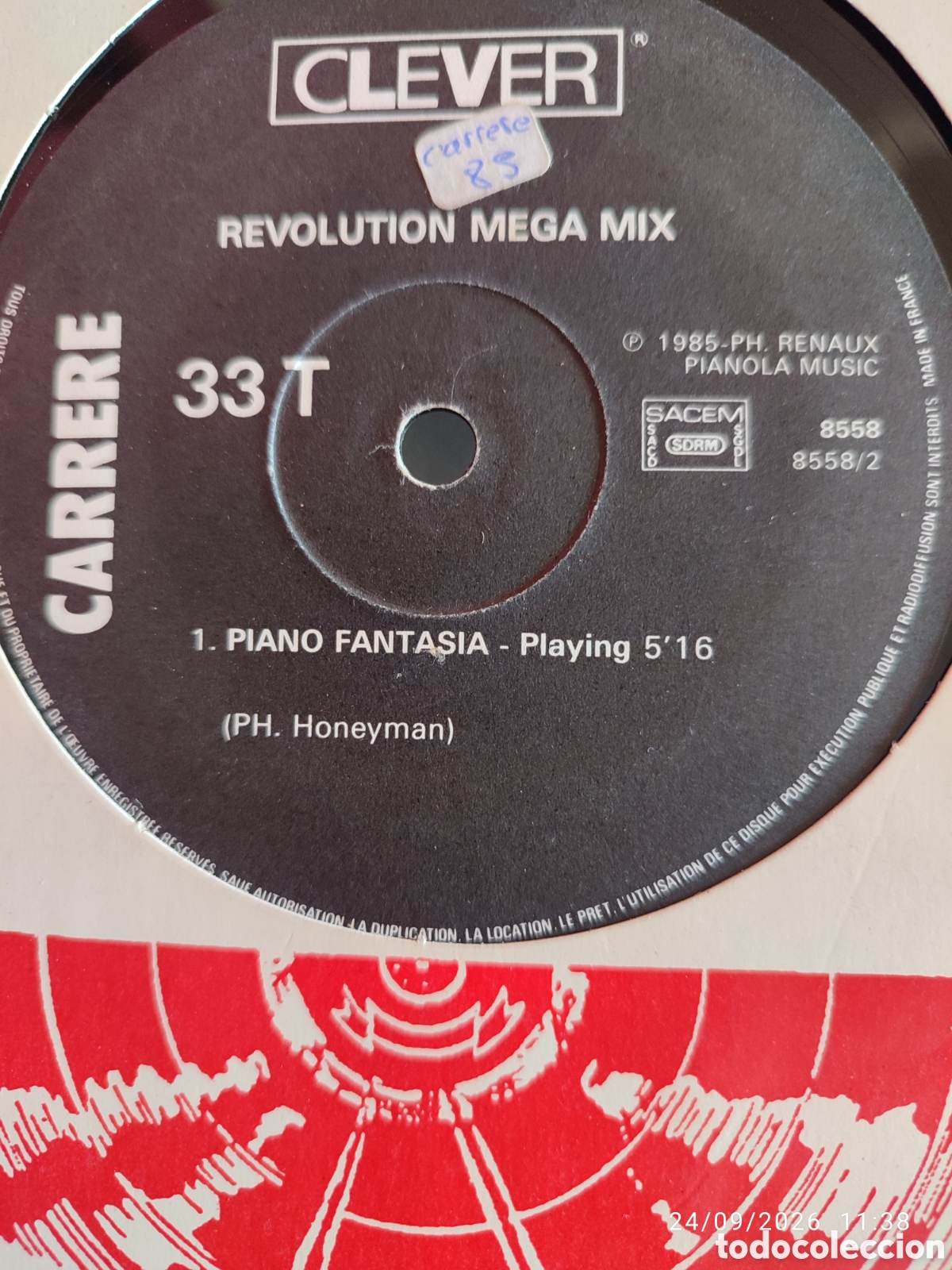 Discos de vinilo: Various / Piano Fantasia &ndash; The Revolution Megamix (Super Medley Non Stop) - Foto 2