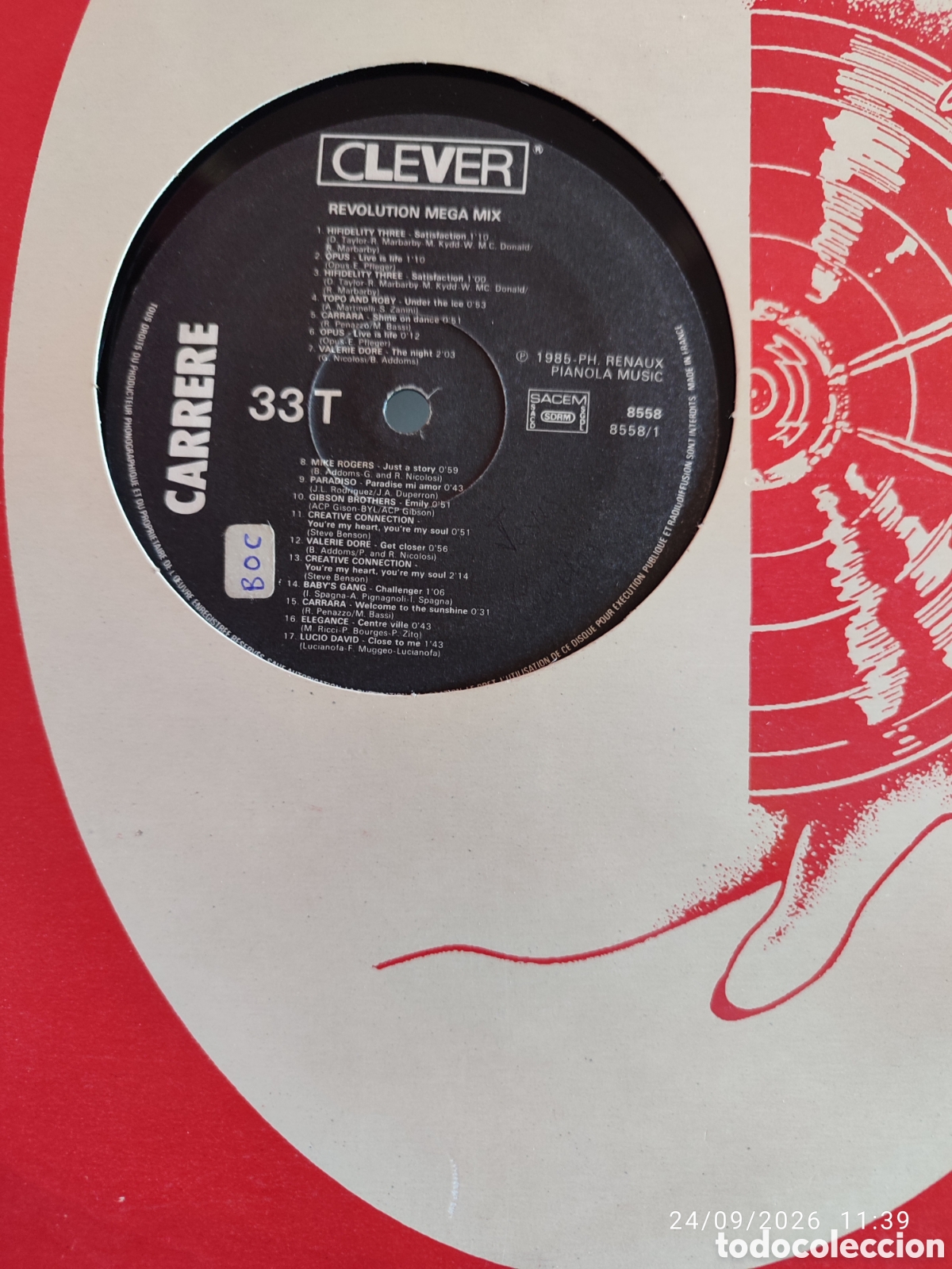 Discos de vinilo: Various / Piano Fantasia &ndash; The Revolution Megamix (Super Medley Non Stop) - Foto 3