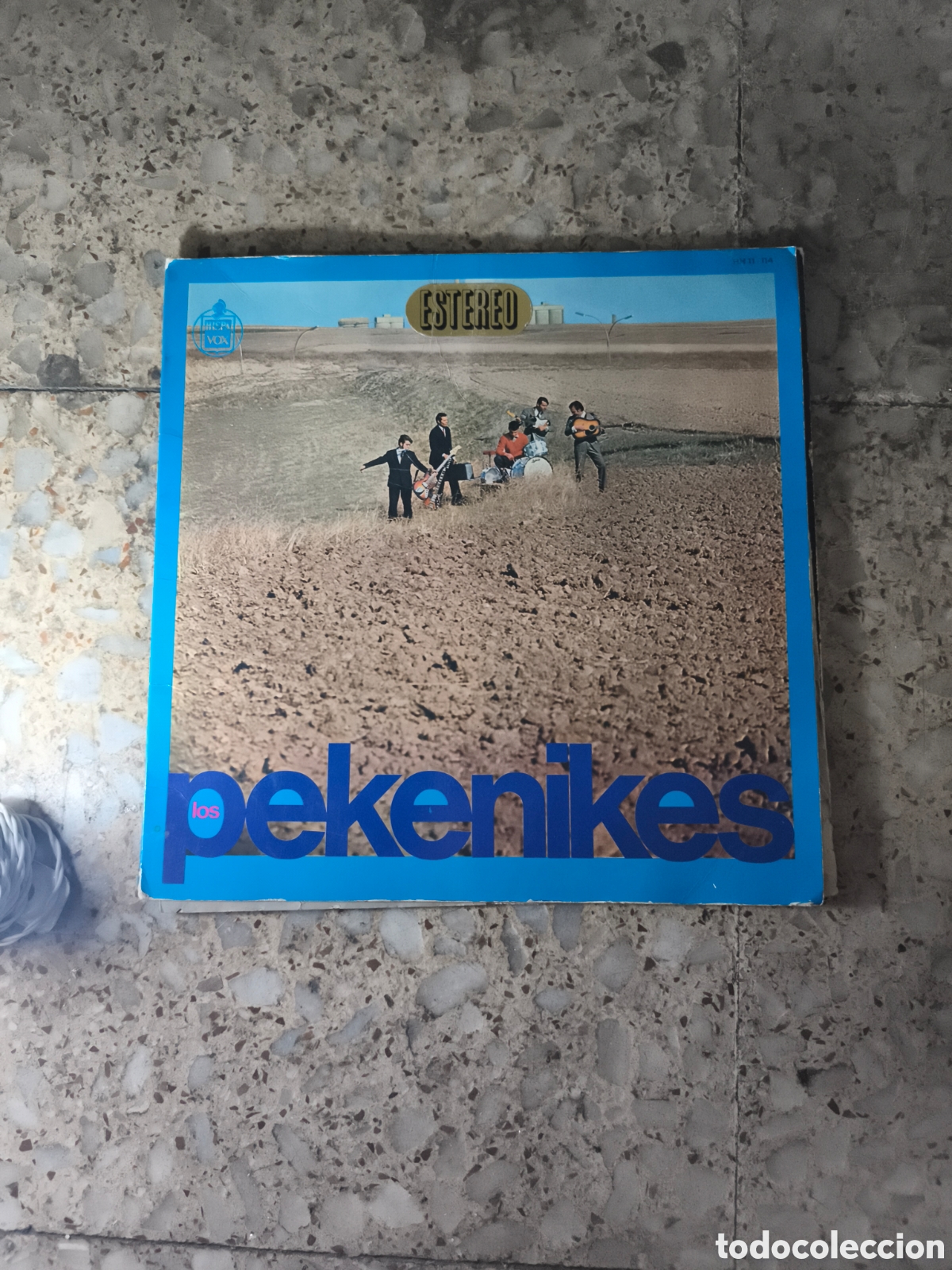 Discos de vinilo: Antiguo LP de los Pekenikes