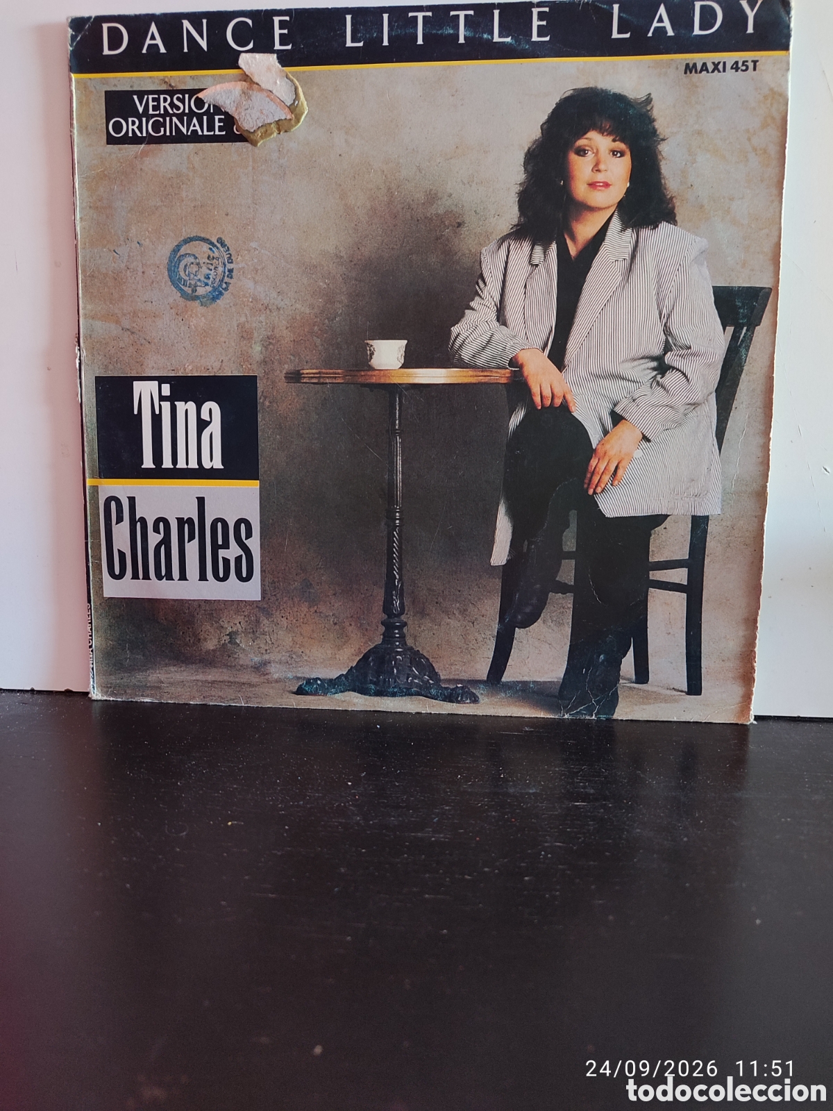 Discos de vinilo: Tina Charles &ndash; Dance Little Lady (Original 87 Version) - Foto 1