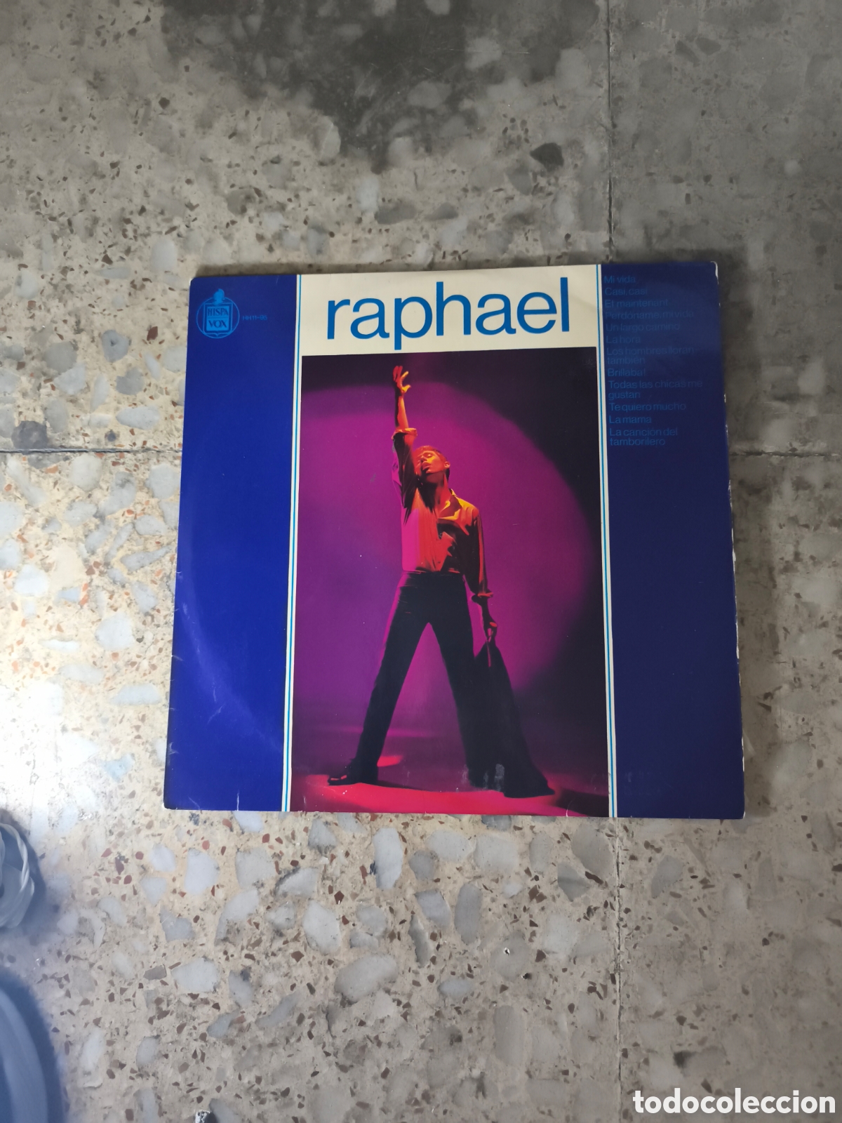 Discos de vinilo: Antiguo LP de Raphael