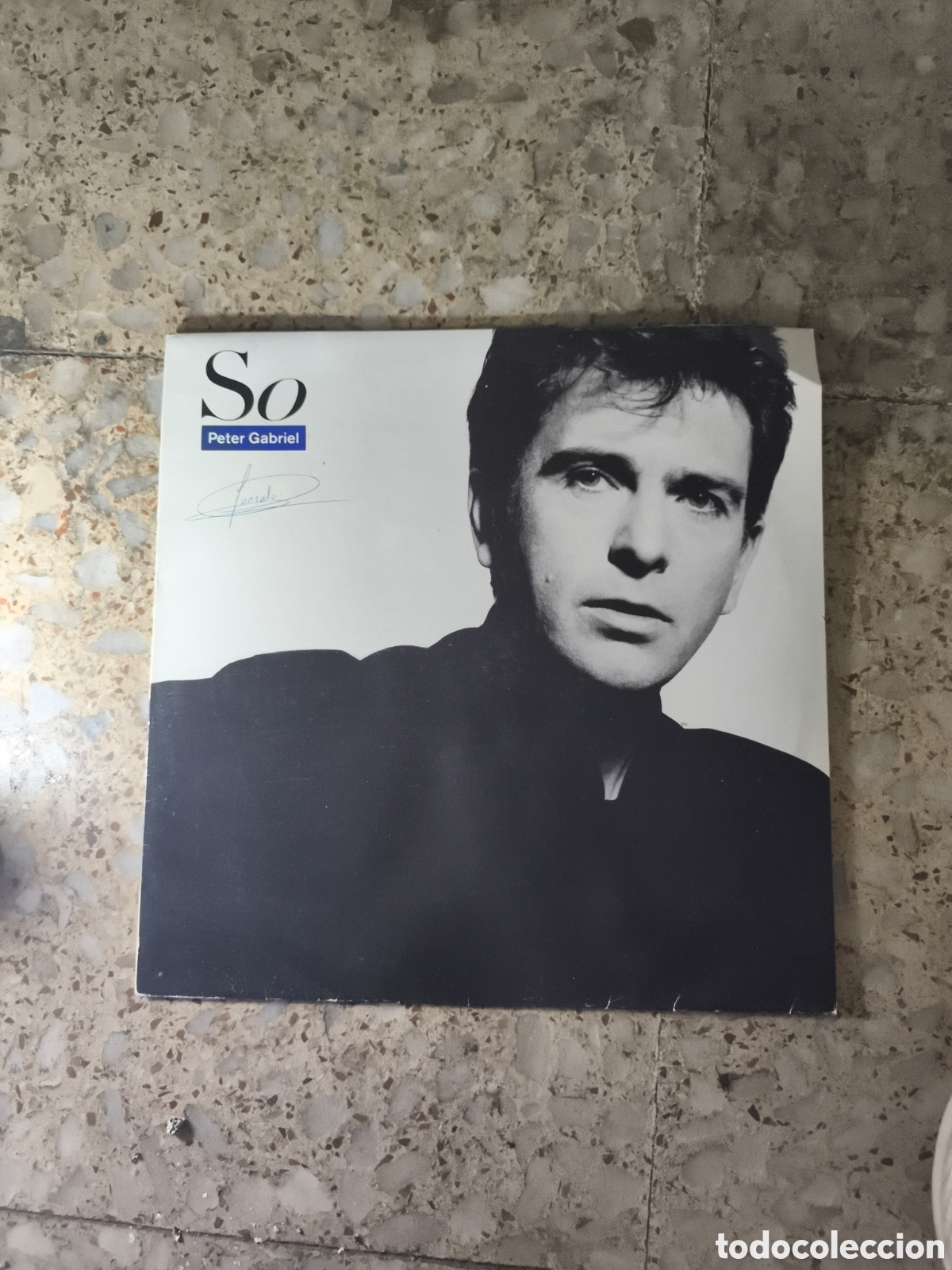 Discos de vinilo: Antiguo LP de Peter Gabriel