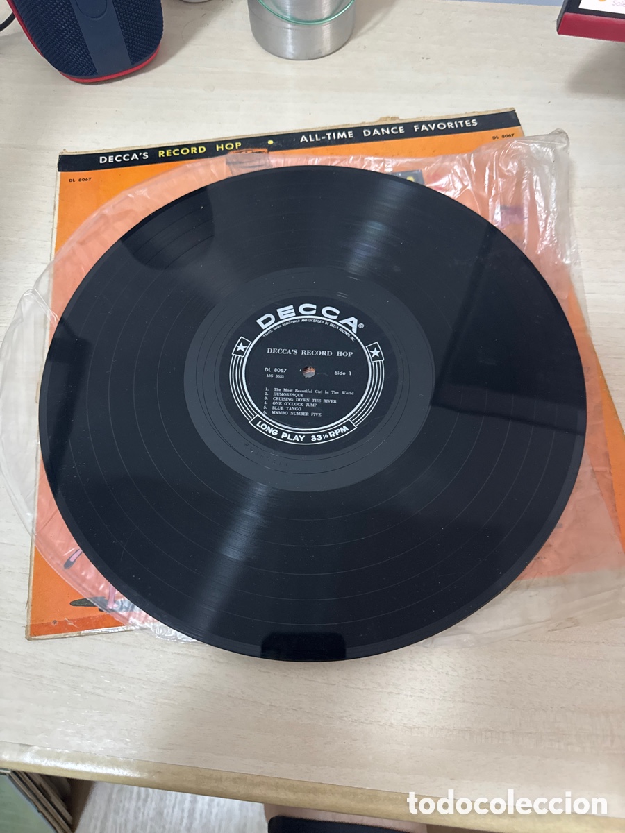 Discos de vinilo: DISCO VINILO DECCA&rsquo;S R&Eacute;CORD HOP - Foto 2