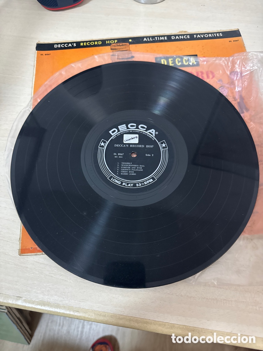 Discos de vinilo: DISCO VINILO DECCA&rsquo;S R&Eacute;CORD HOP - Foto 3