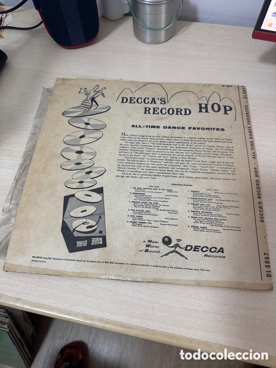 Discos de vinilo: DISCO VINILO DECCA&rsquo;S R&Eacute;CORD HOP - Foto 4
