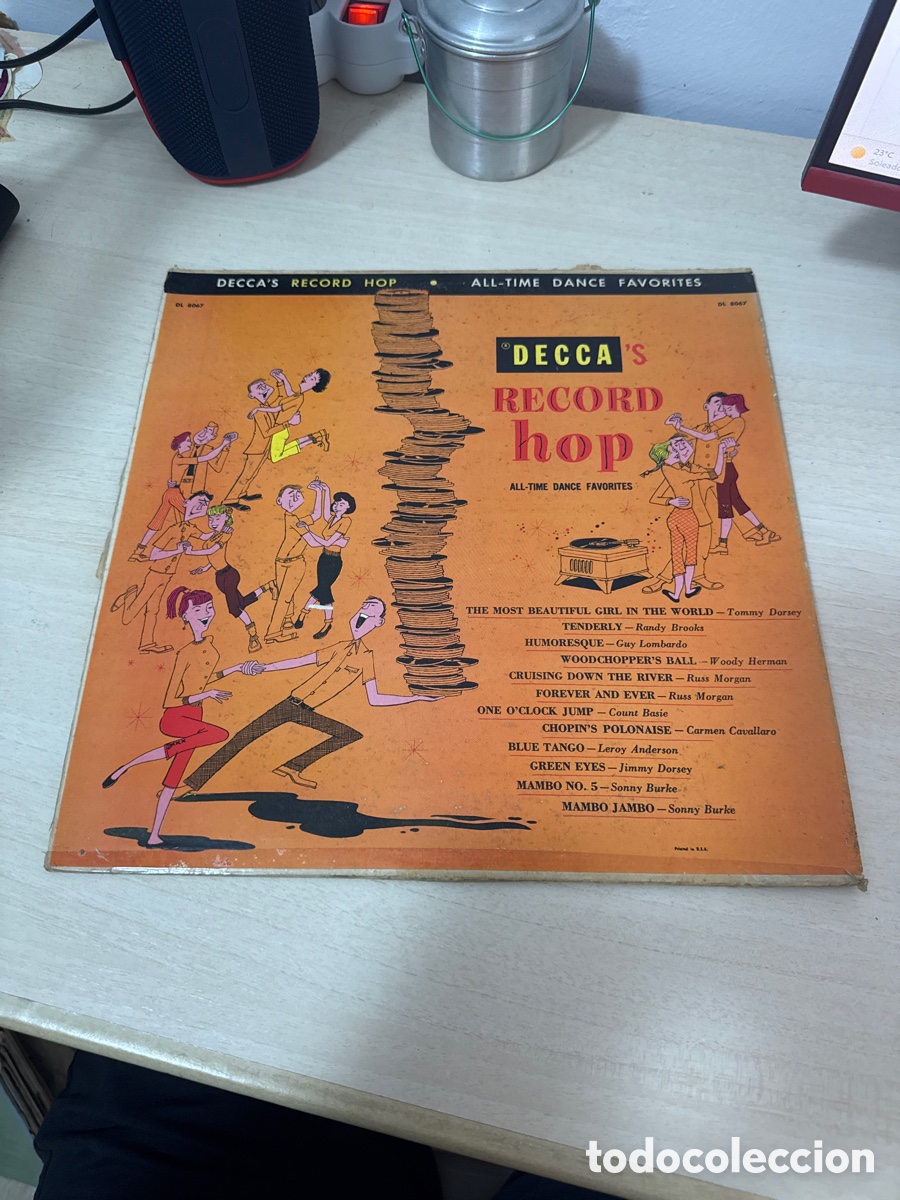 Discos de vinilo: DISCO VINILO DECCA&rsquo;S R&Eacute;CORD HOP