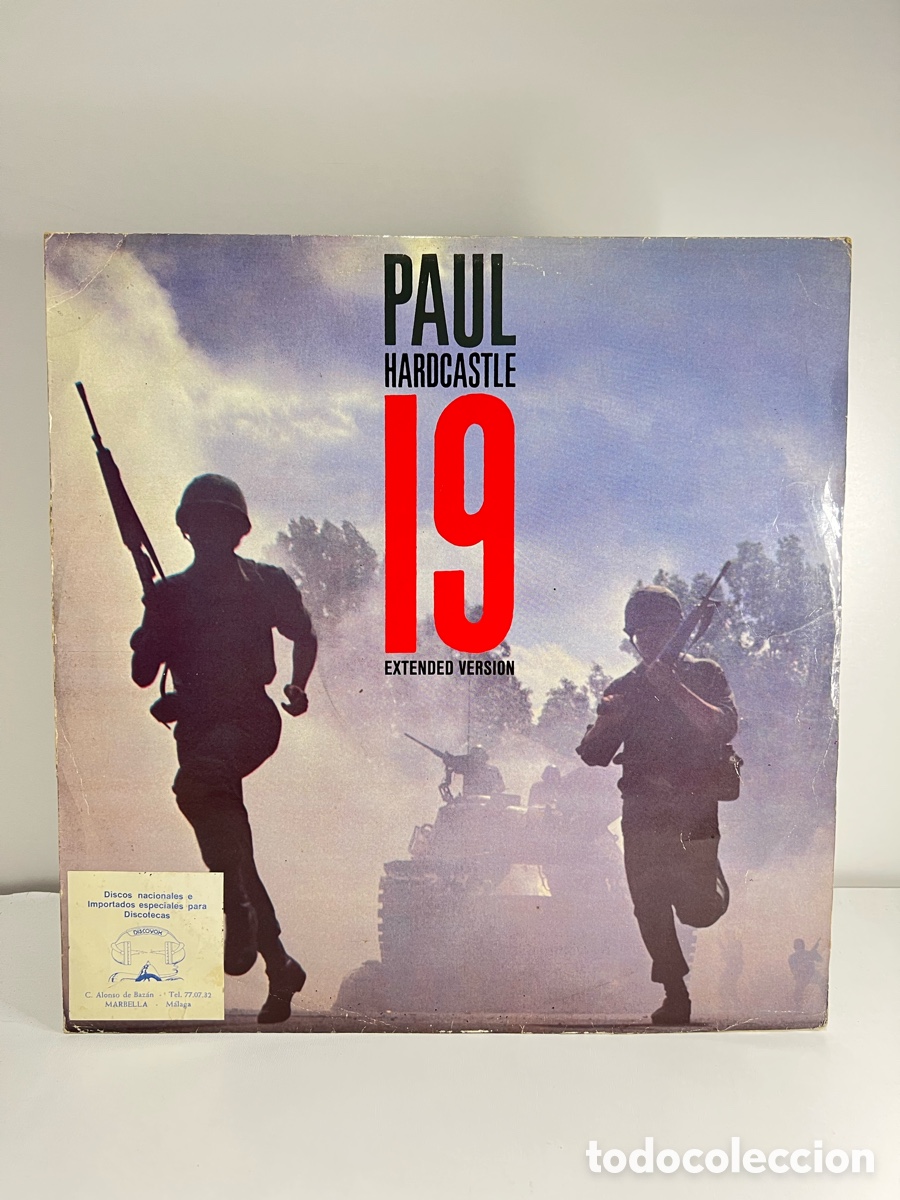 Discos de vinil: PAUL HARDCASTLE (MAXI) 19 (3 TRACKS) A&Ntilde;O 1985 &ndash; EDICION U.K.