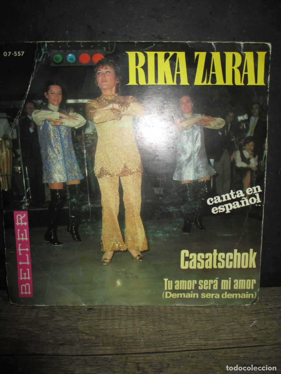 Vinyl-Schallplatten: 938- Vinilo Sencillo 7&rdquo; Rika Zara&iuml; &ndash; Casatschok (Canta en Espa&ntilde;ol) [Belter, 1969] - Muy Buen Estado