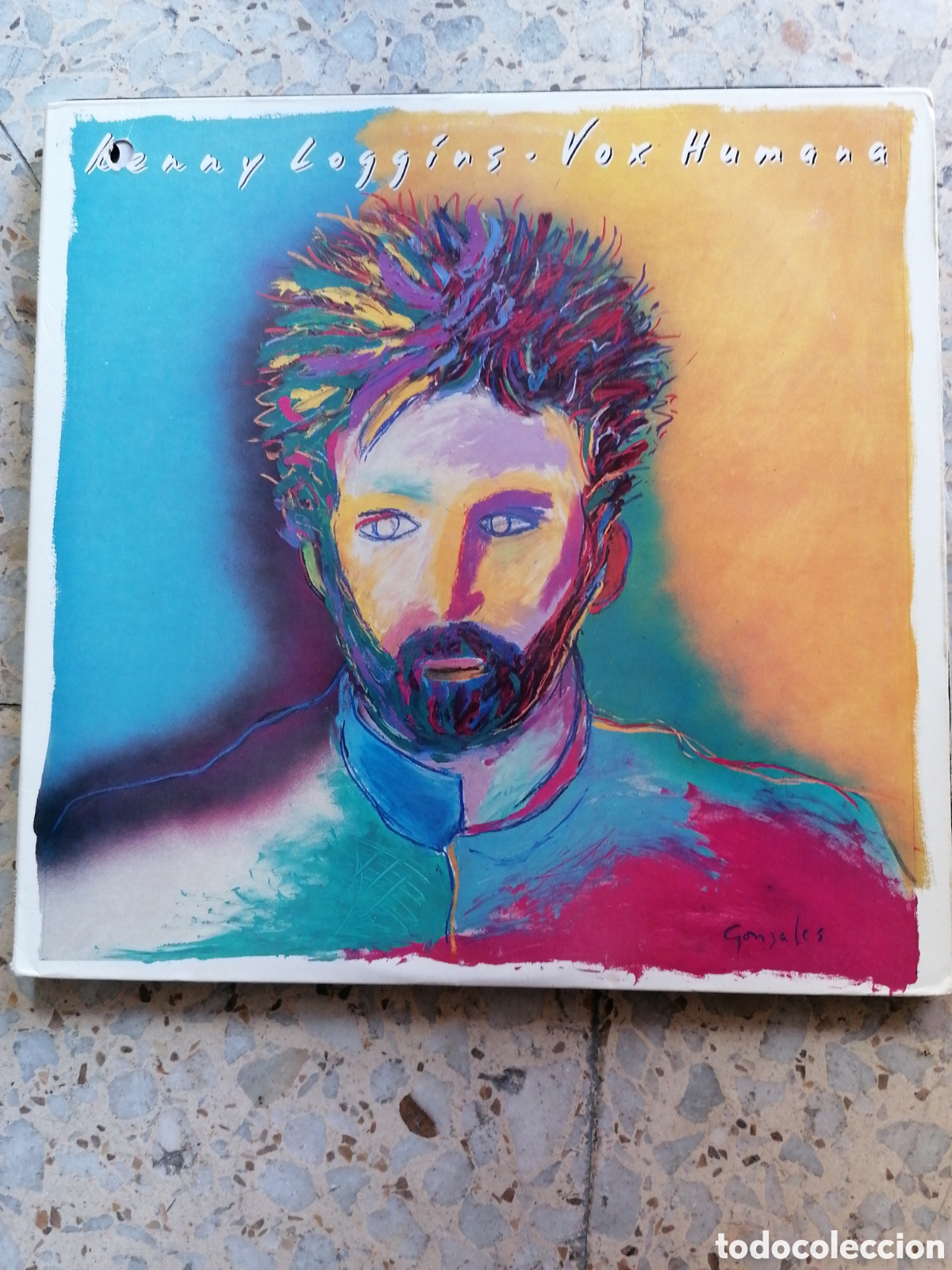 Discos de vinilo: LP KENNY LOGGINS VOX HUMANA 1985 USA INSERT EX
