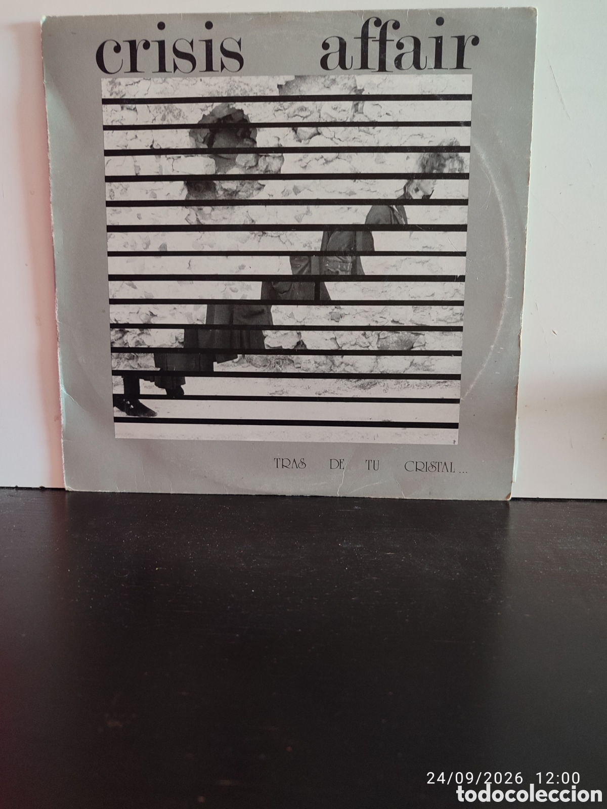 Discos de vinilo: Crisis Affair &ndash; Tras De Tu Cristal... - Foto 1