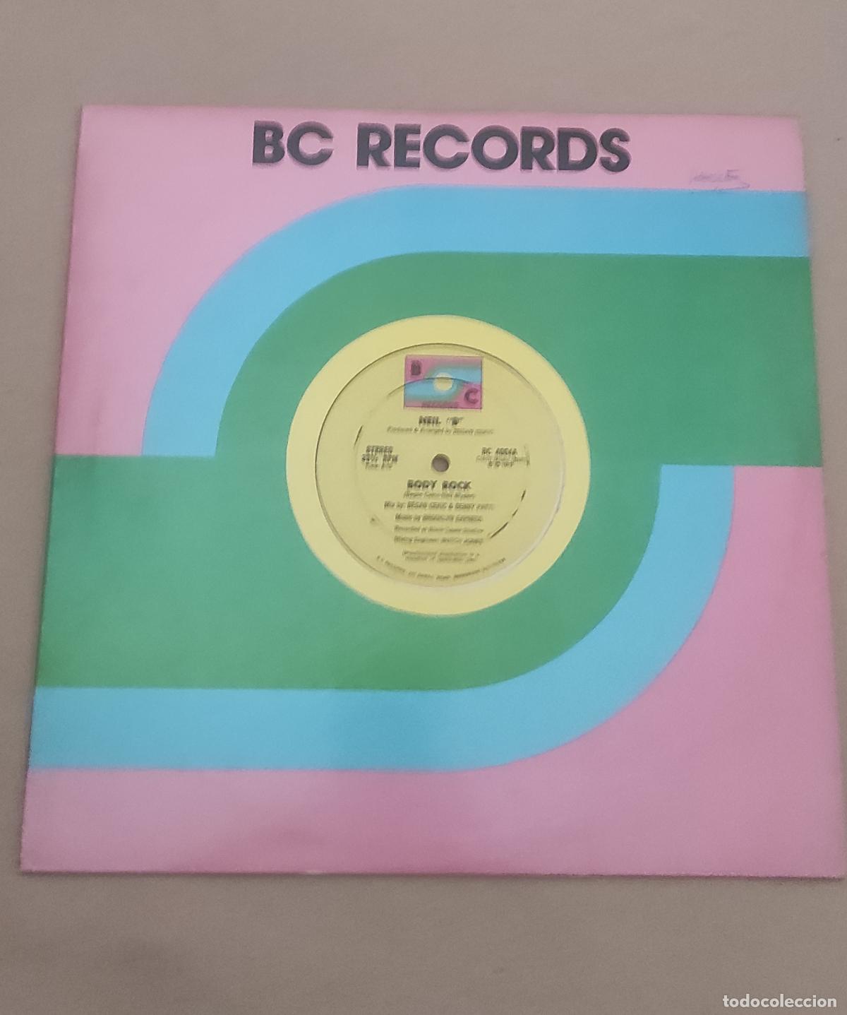 Discos de vinilo: Neil &rdquo;B&rdquo; / Brooklyn Express &lrm;&ndash; Body Rock-MAXI-EDICION AMERICANA-