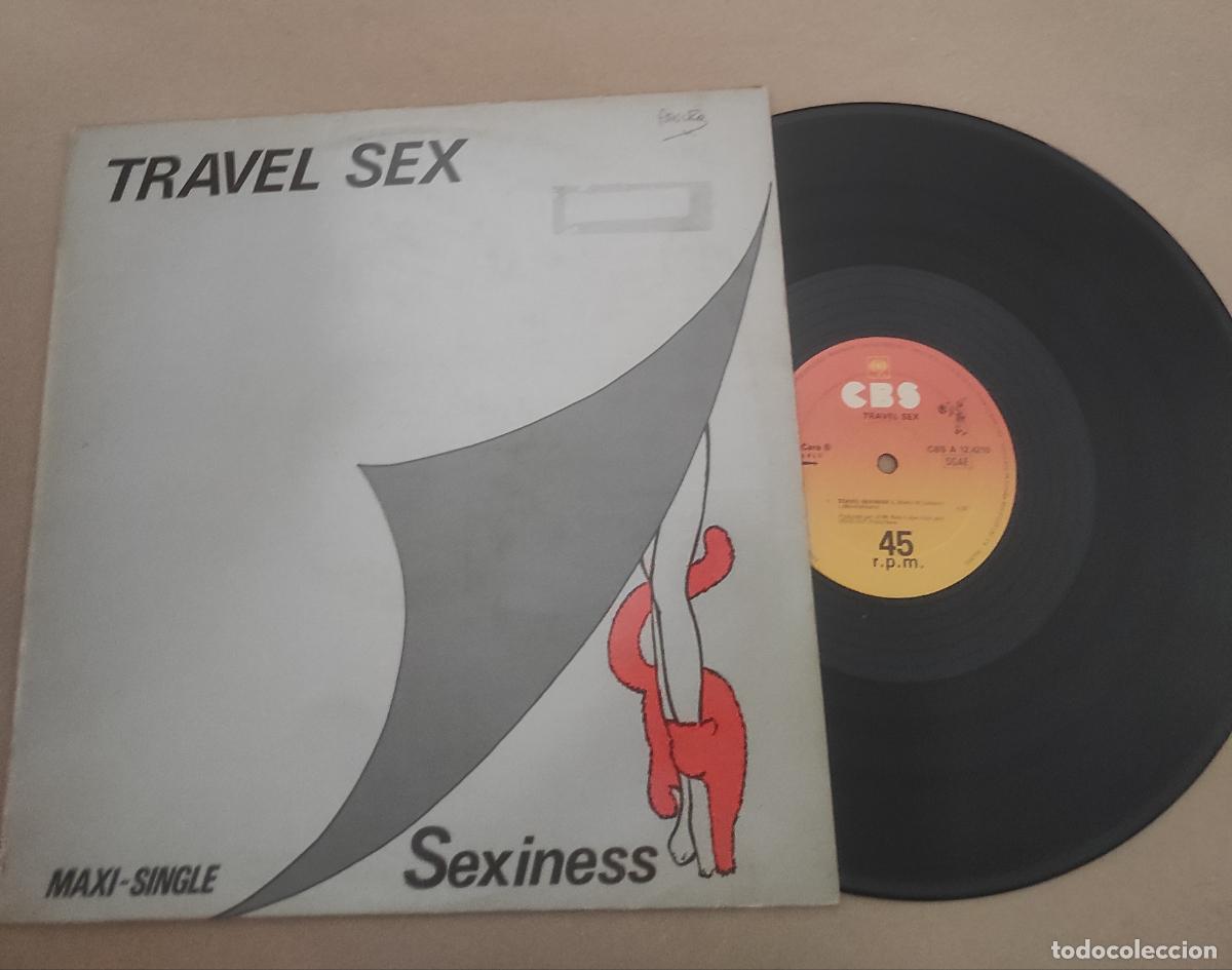 Discos de vinilo: Travel Sex &lrm;&ndash; Sexiness-MAXI-ESPA&Ntilde;A-ITALO-DISCO-