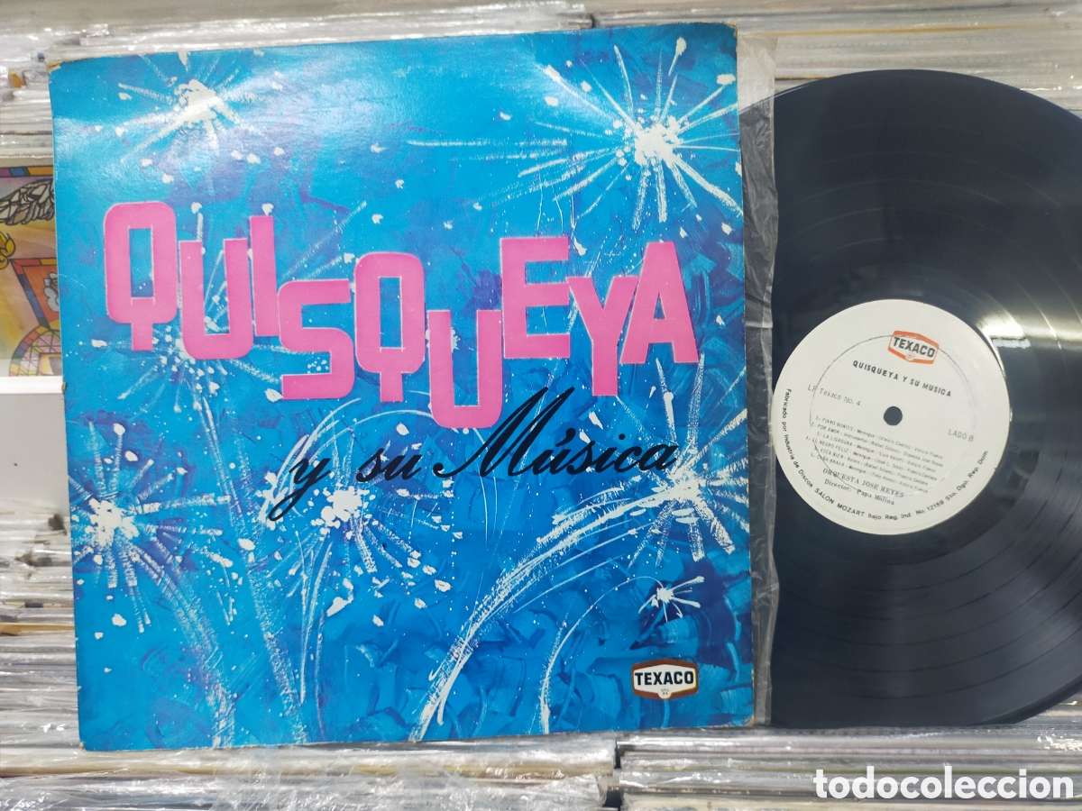 Discos de vinilo: Quisqueya y su m&uacute;sica lp rep.dominicana