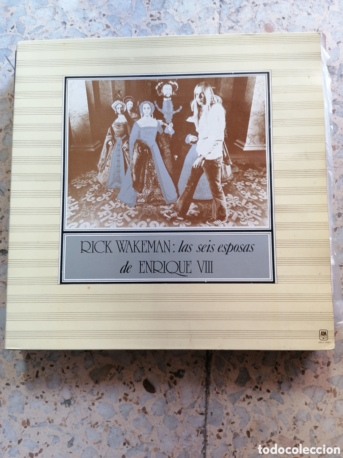 Discos de vinilo: LP RICK WAKEMAN LAS SEIS ESPOSAS DE ENRIQUE VIII 1977 ESPA&Ntilde;A PORTADA DOBLE