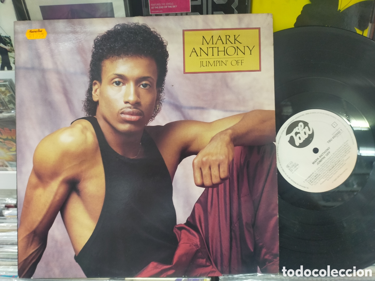 Discos de vinilo: Mark Anthony LP jumpin' off holanda 1988