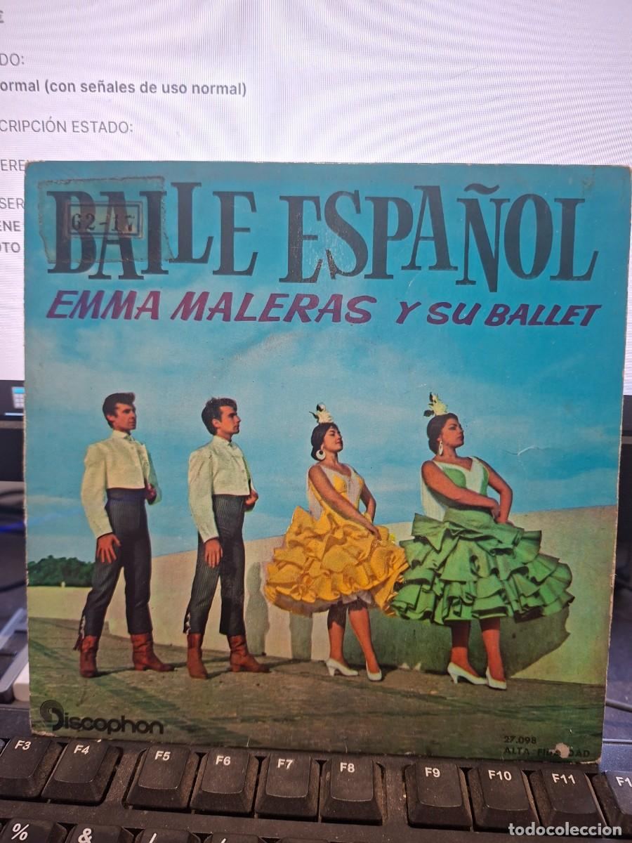 Discos de vinilo: EMMA MALERAS Y SU BALLET ESPA&Ntilde;OL - EL VITO - EP DE VINILO