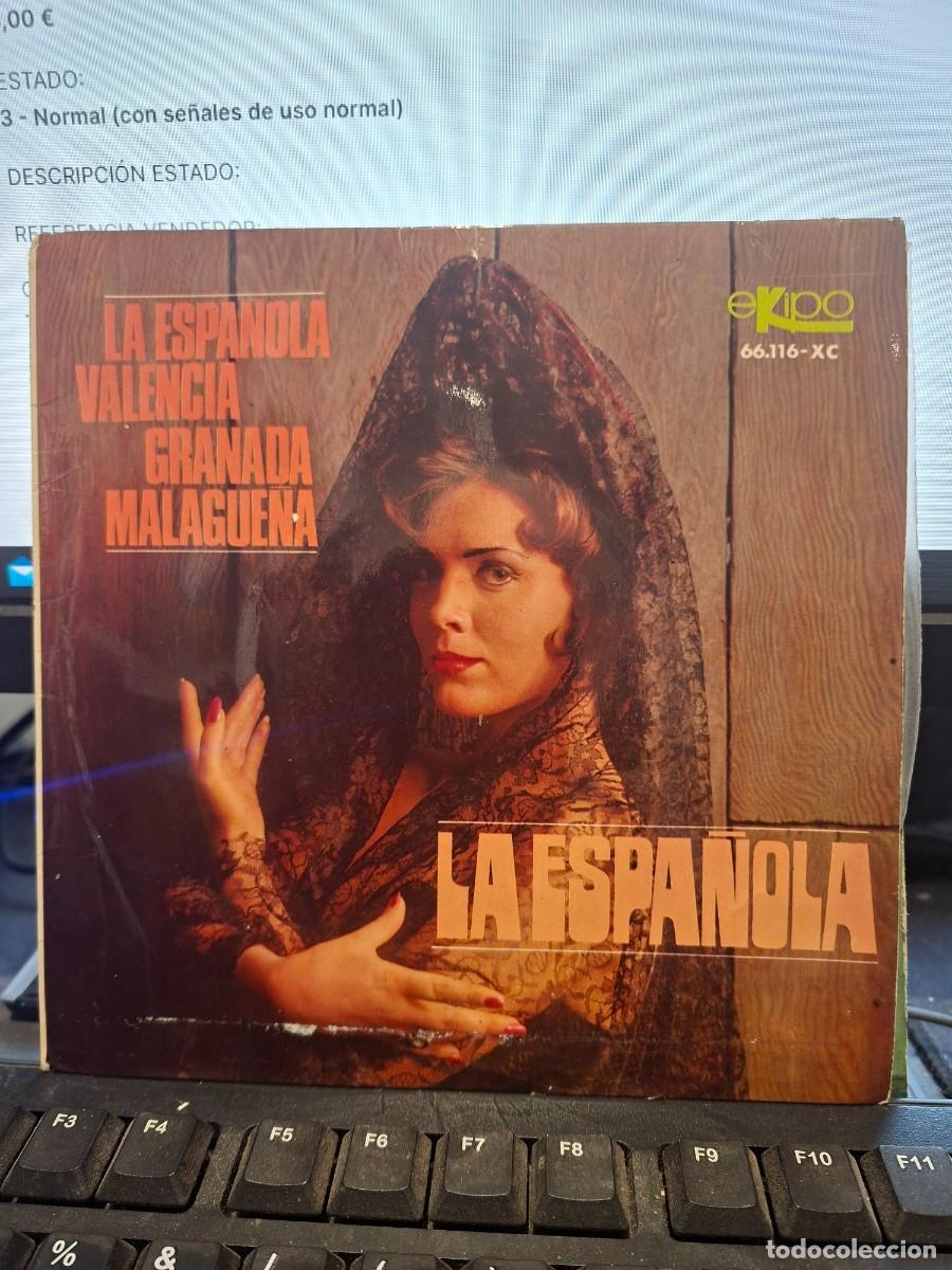 Discos de vinilo: ORQUESTA ESPA&Ntilde;OLA DE BAILE MAESTRO ATANASIO ORTIN - LA ESPA&Ntilde;OLA - EP DE VINILO