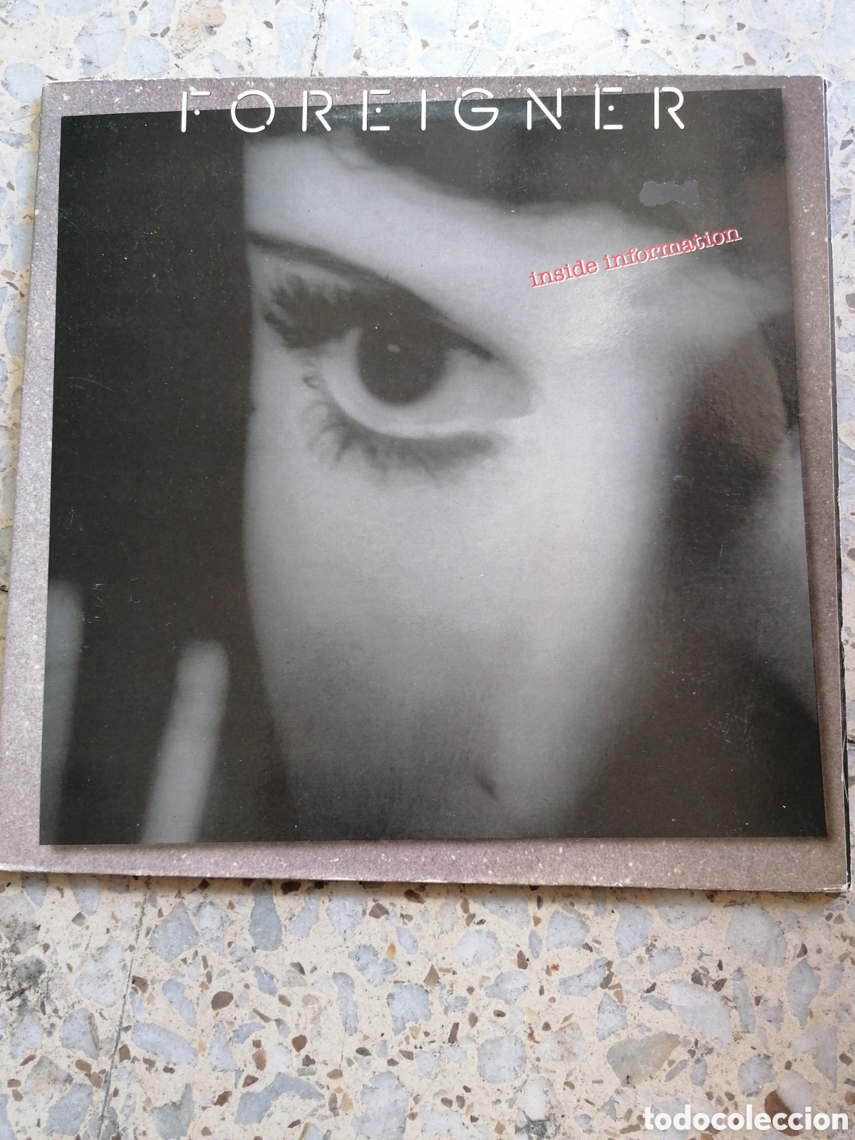Discos de vinilo: LP FOREIGNER INSIDE INFORMATION 1987 ESPA&Ntilde;A PORTADA DOBLE INSERT