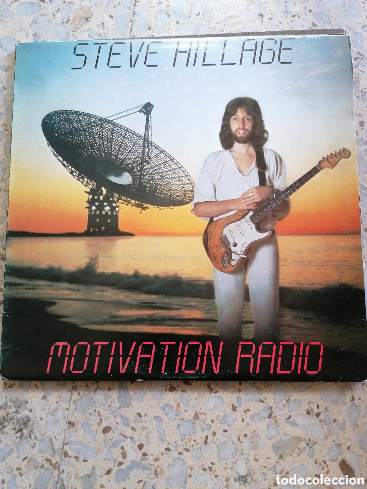 Discos de vinilo: LP STEVE HILLAGE MOTIVATION RADIO 1977 ESPA&Ntilde;A INSERT DISCO EX