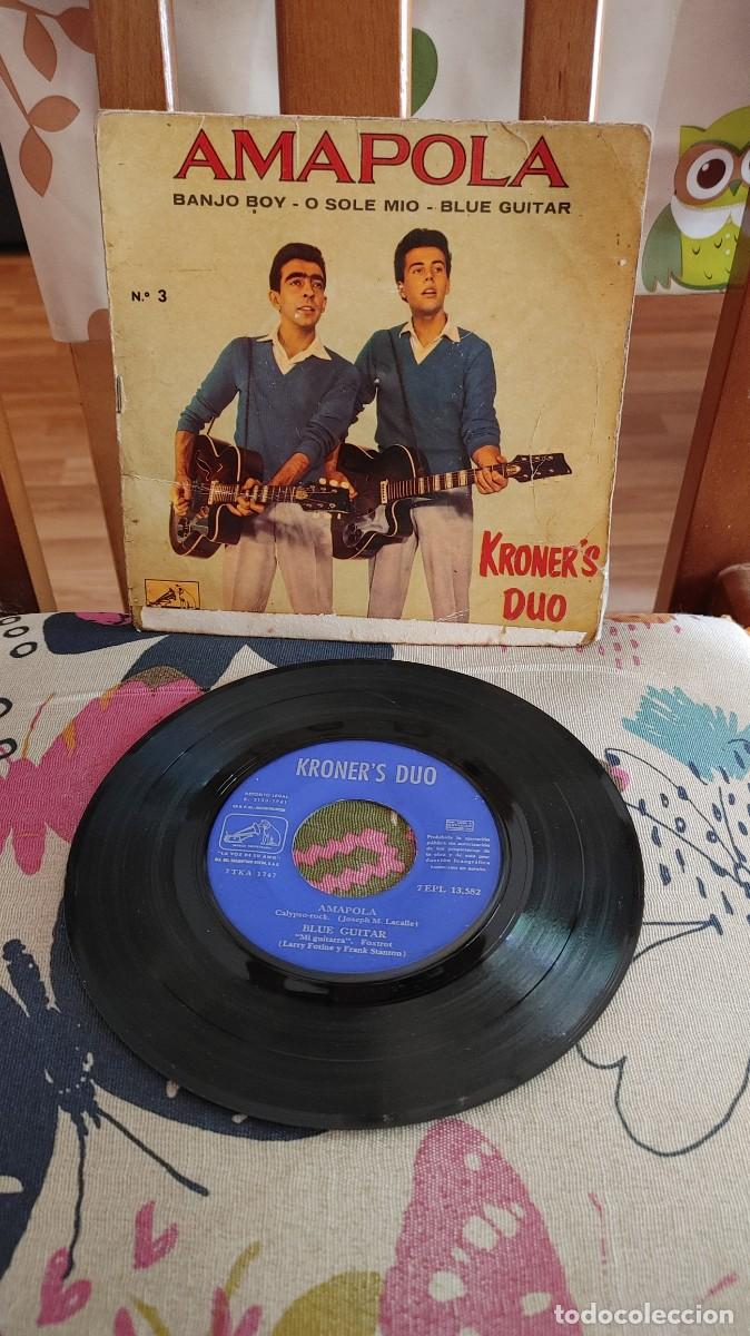 Discos de vinilo: KRONER&acute;S DUO-EP AMAPOLA +3