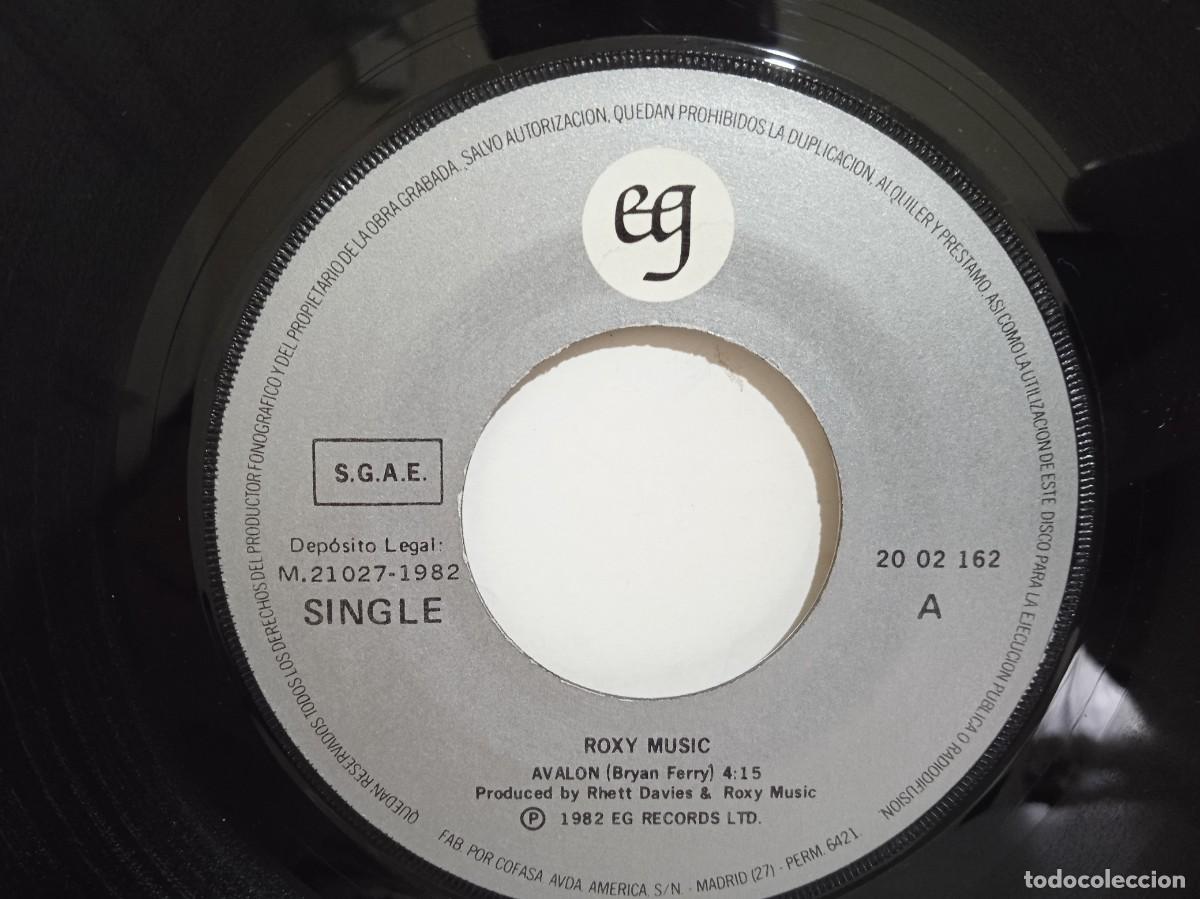 Discos de vinilo: Roxy Music - Avalon / Always Unknowing - Single - 1982 - Foto 4